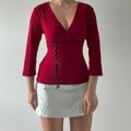 A Byer 3/4 Sleeve Top | L
