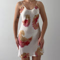 Silk Mini Slip Dress | S
