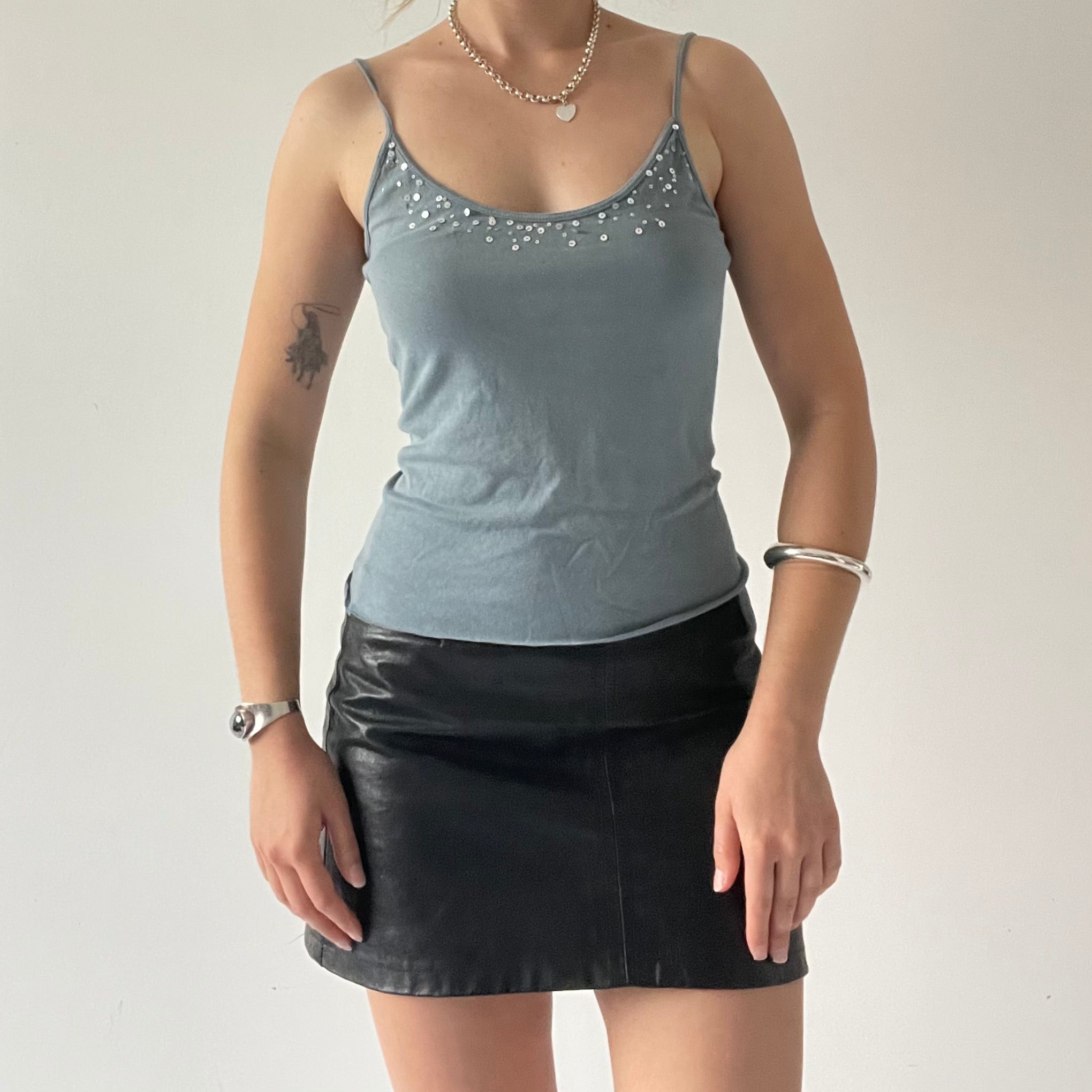 Sequin Cami Tank Top | 8-10