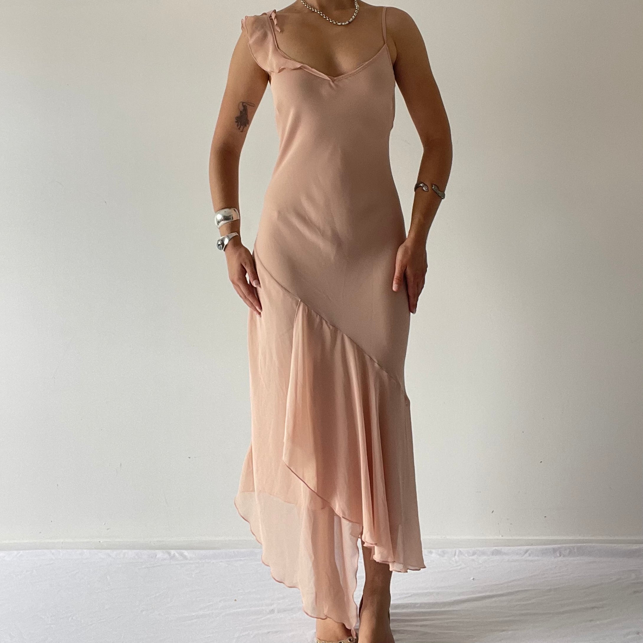 Cooper St Ruffle Dress | Made in Australia | 10-12