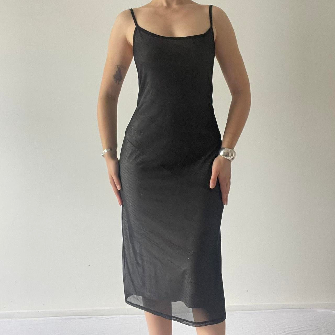 90s Open Back Dress | Made in Australia | L