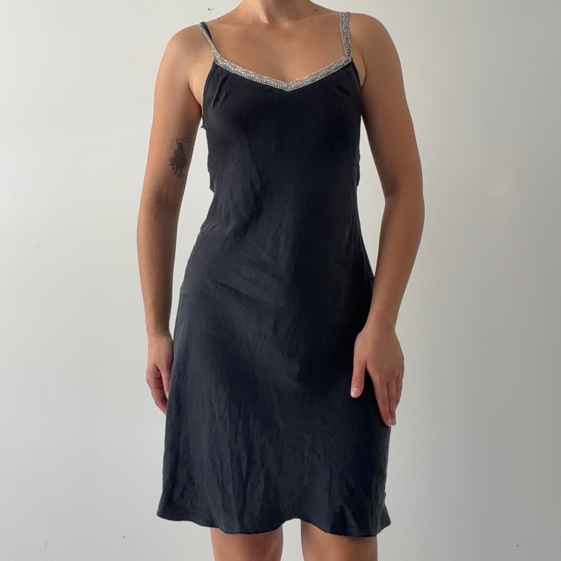 Zenza Silk Slip Dress | Made in NZ | 8-10