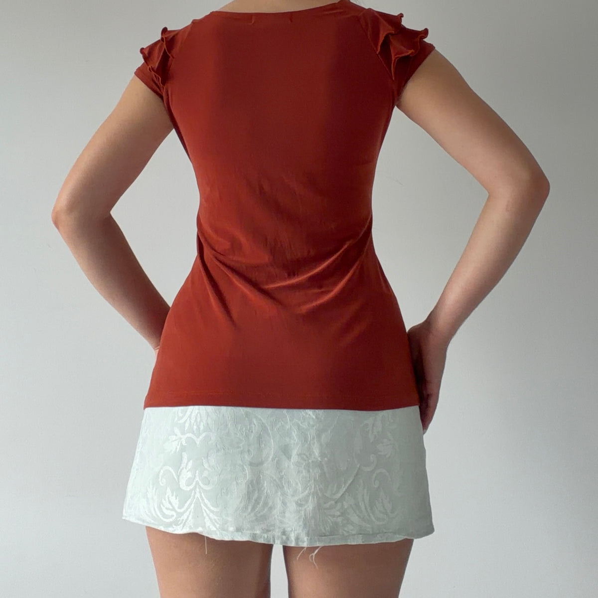 Suzie Ruffle Top | M
