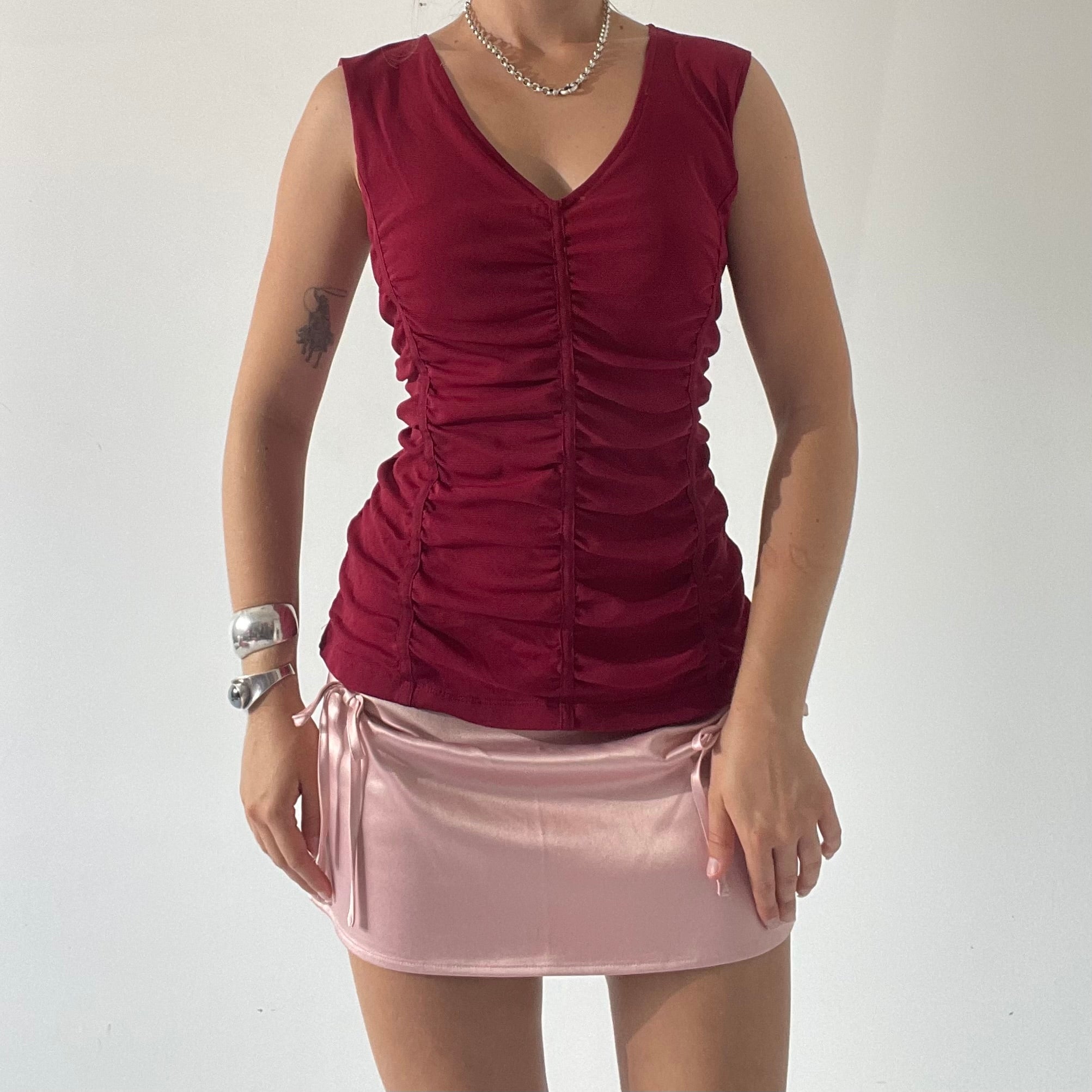 Max Ruched Tank Top | 8-10