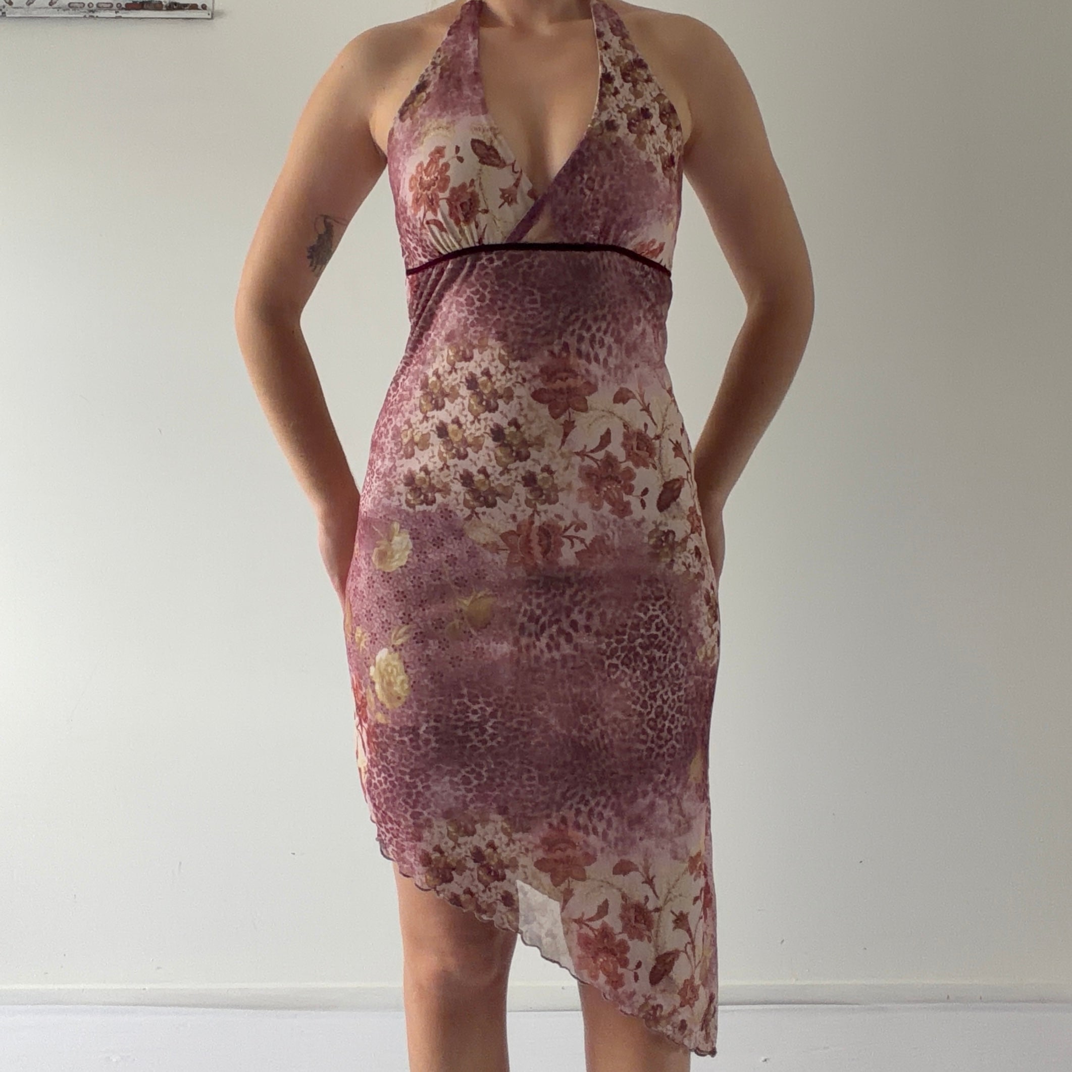 Candie's Halter Midi Dress | S