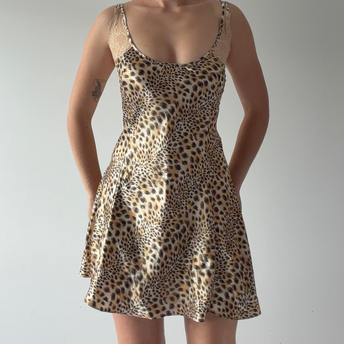 Victoria's Secret Leopard Mini Dress | L