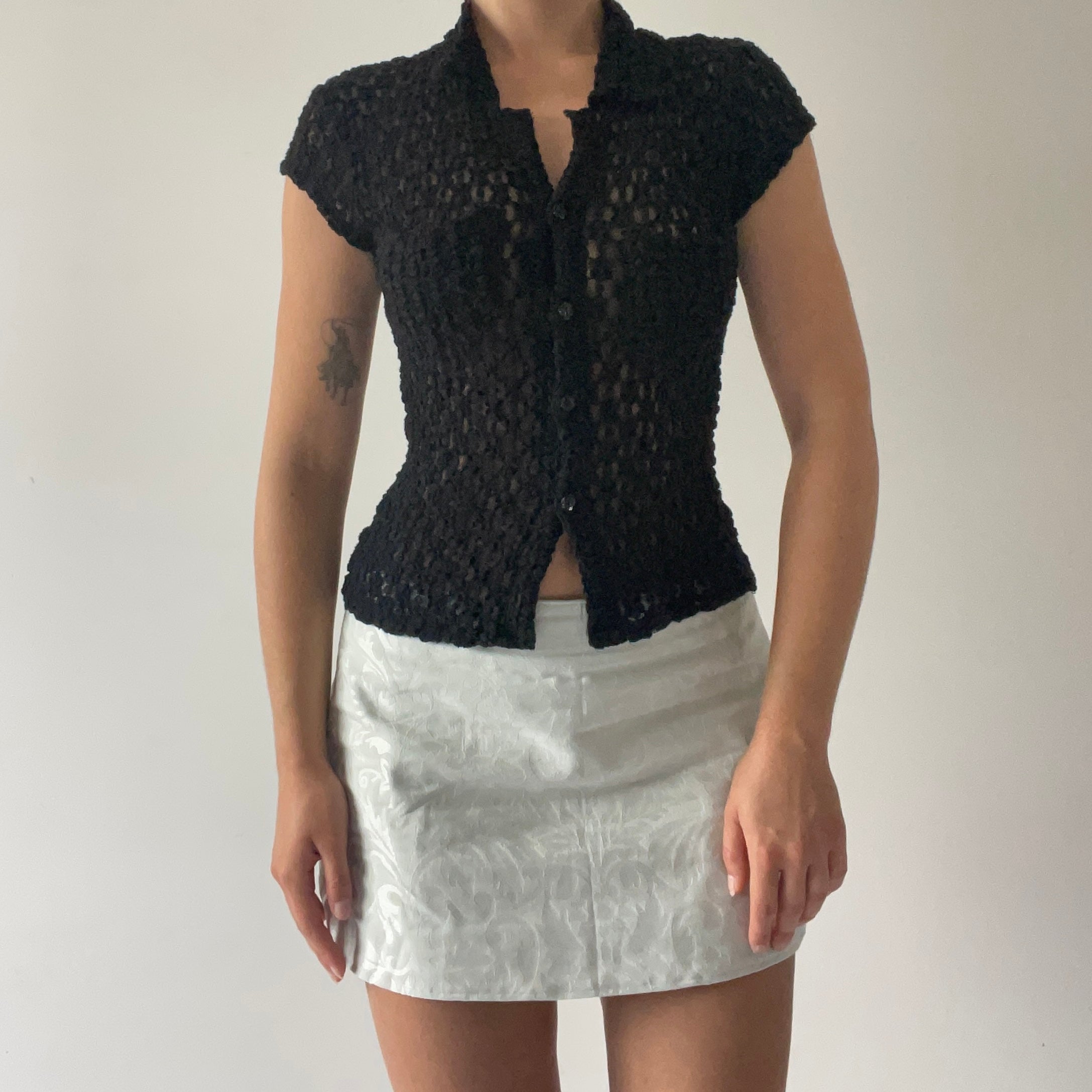 Voodoo Dolls Lace Button Up | 6-10