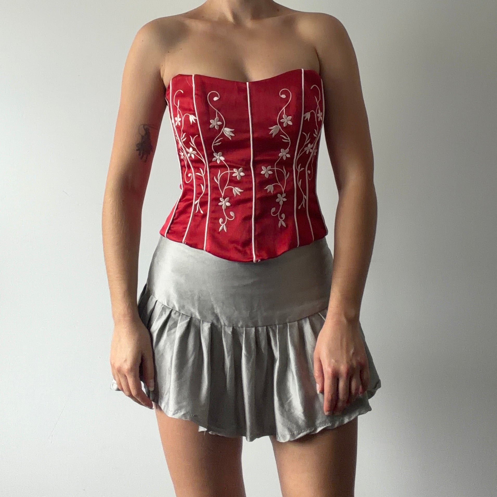 Simbolo Strapless Corset Top | 8-10