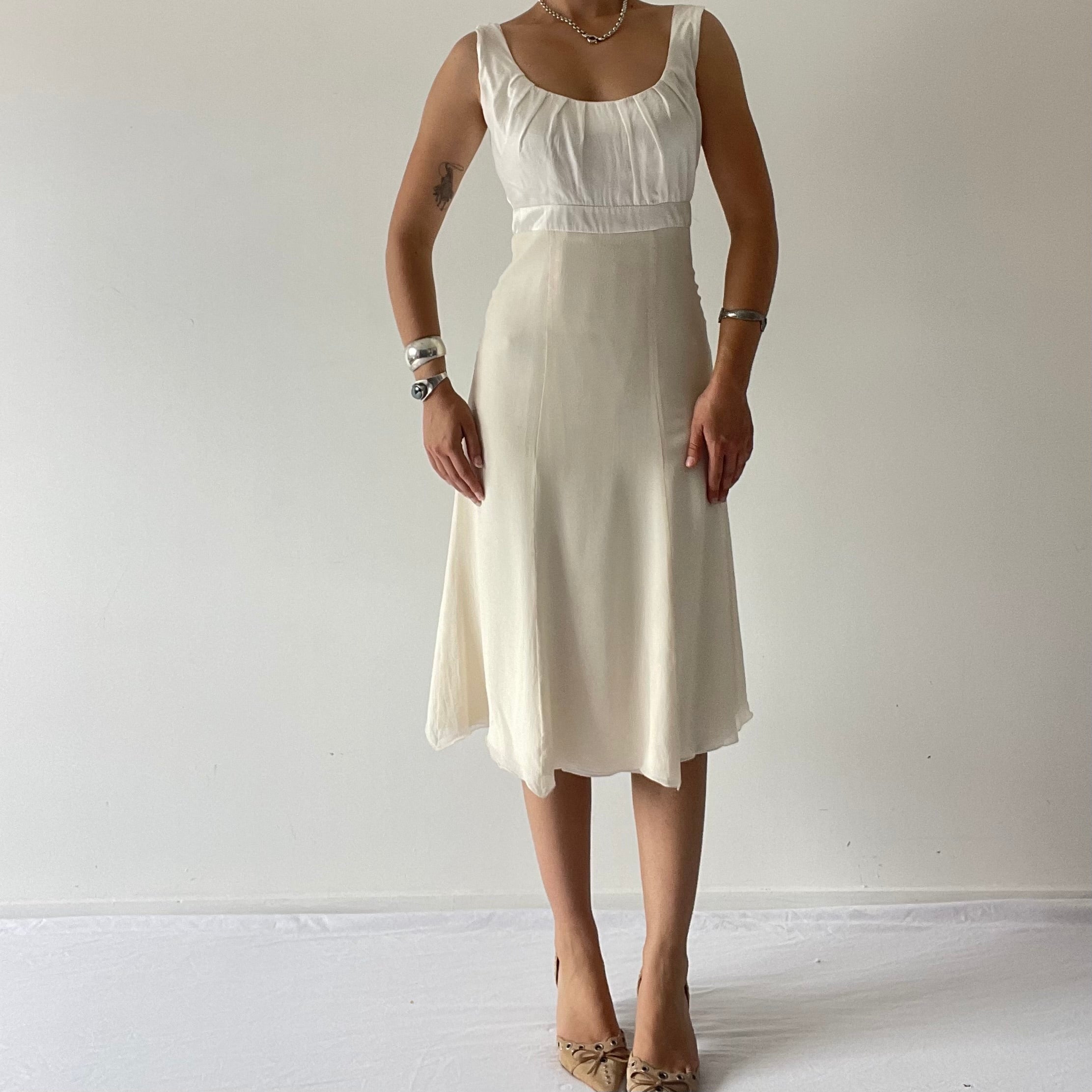 Jane Rhodes Silk Babydoll Dress | 6-8