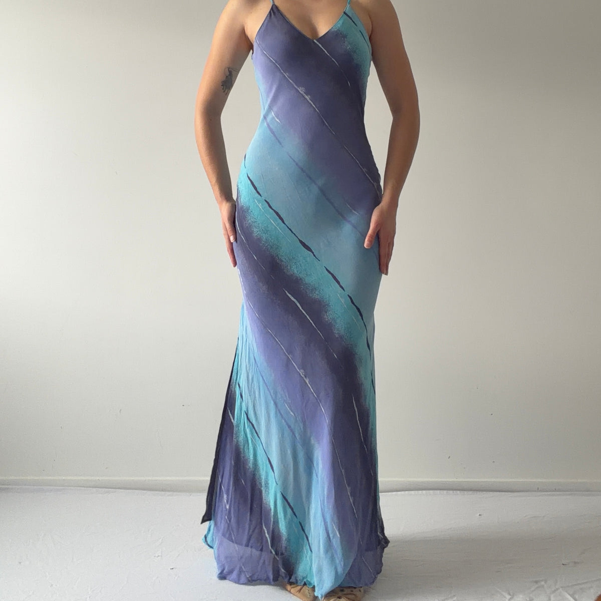 Regine Los Angeles Maxi Slip Dress | S