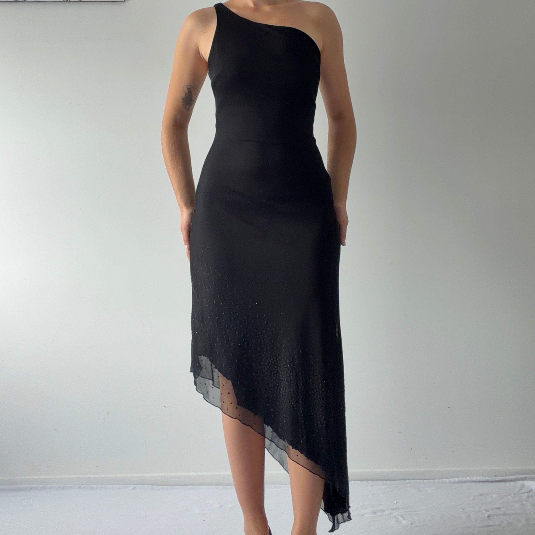 Fairweather Asymmetric Dress | Made in Canada | S