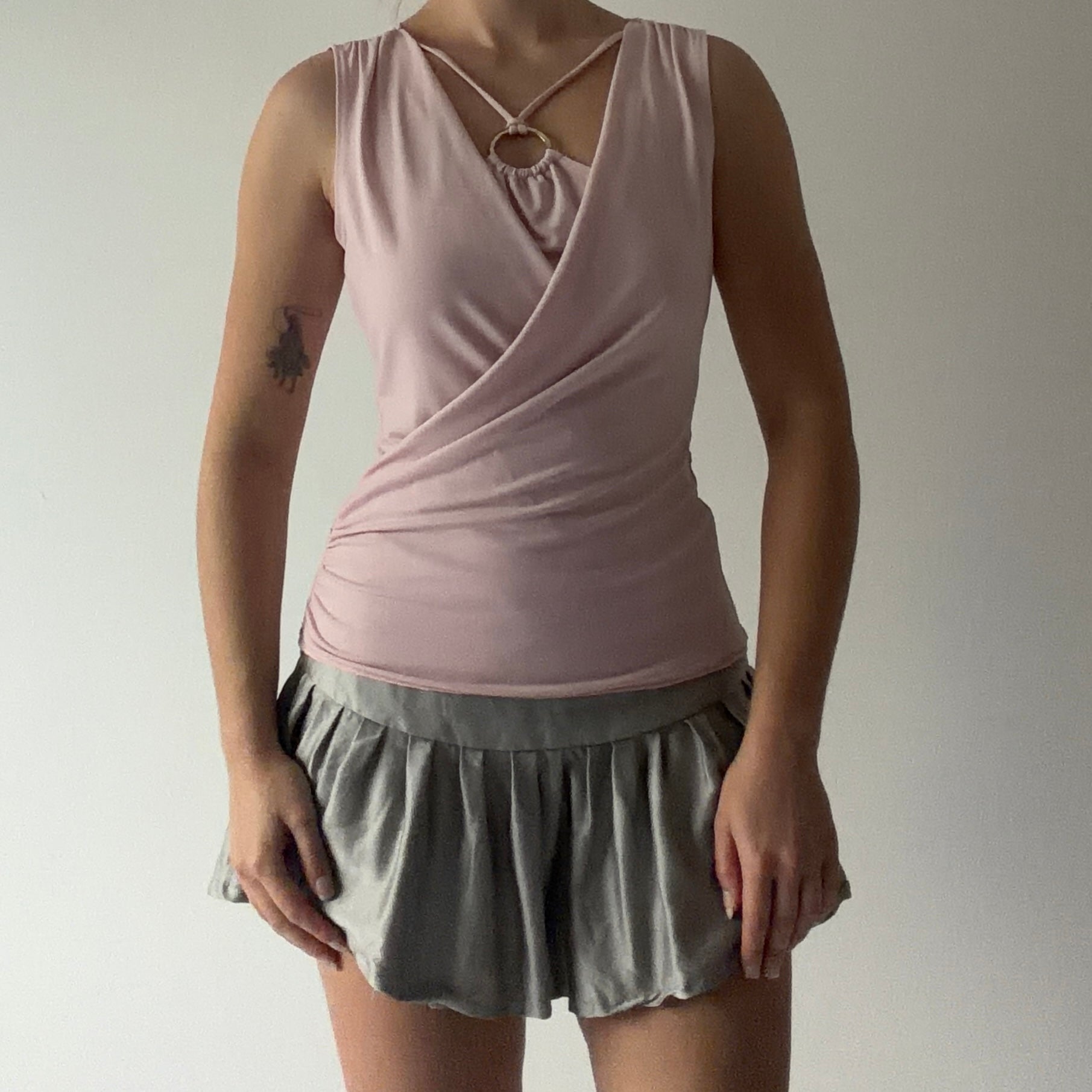 A Byer Halter Cami Top | Made in USA | M