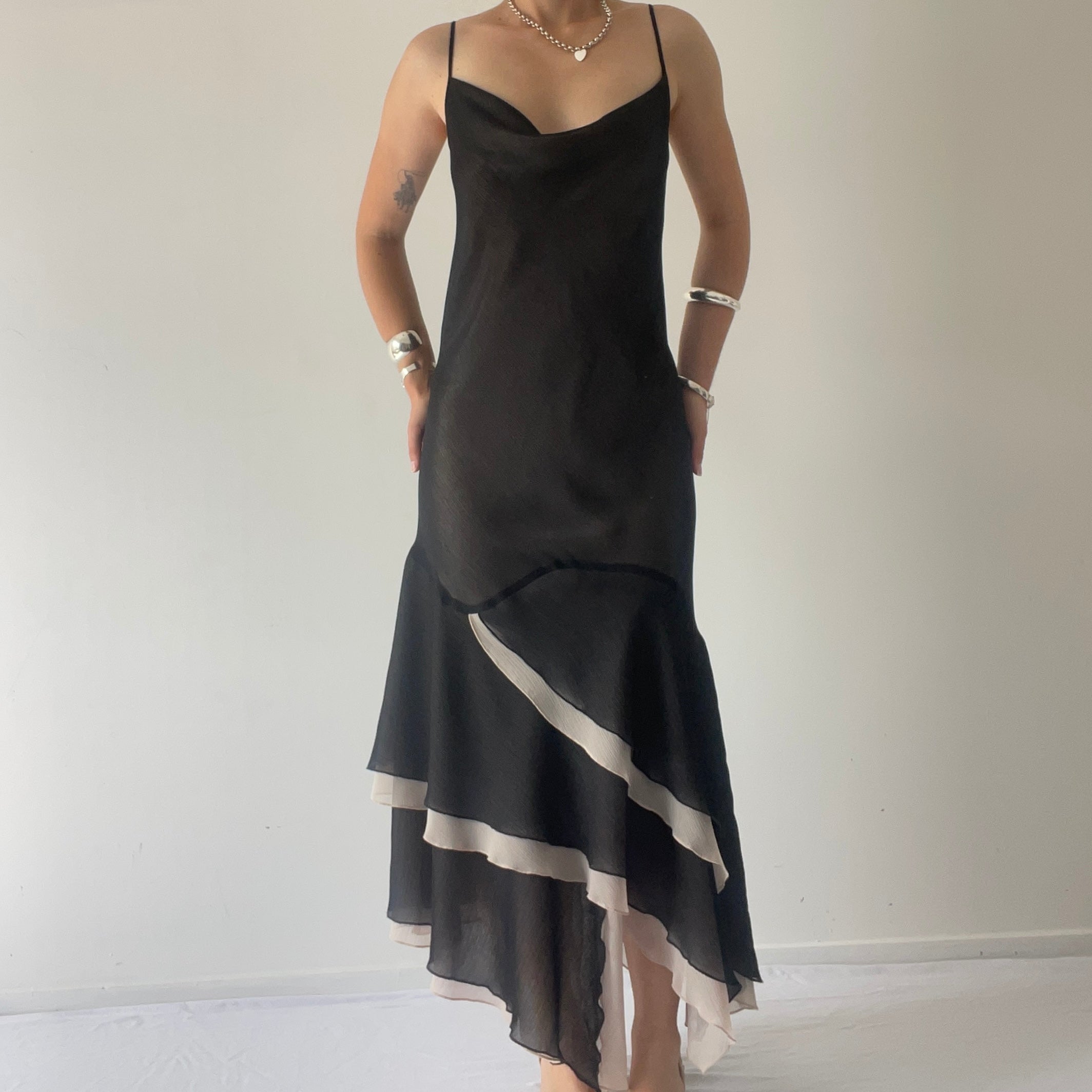 Envy Ruffle Maxi Dress | 12-14