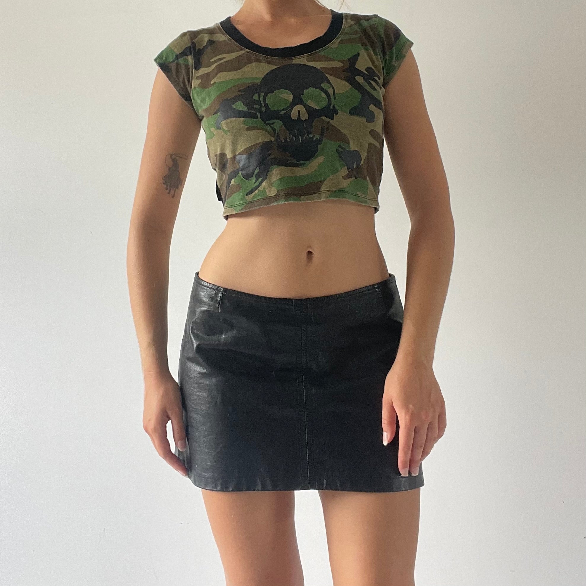 Tripp Skull Baby Tee | XS