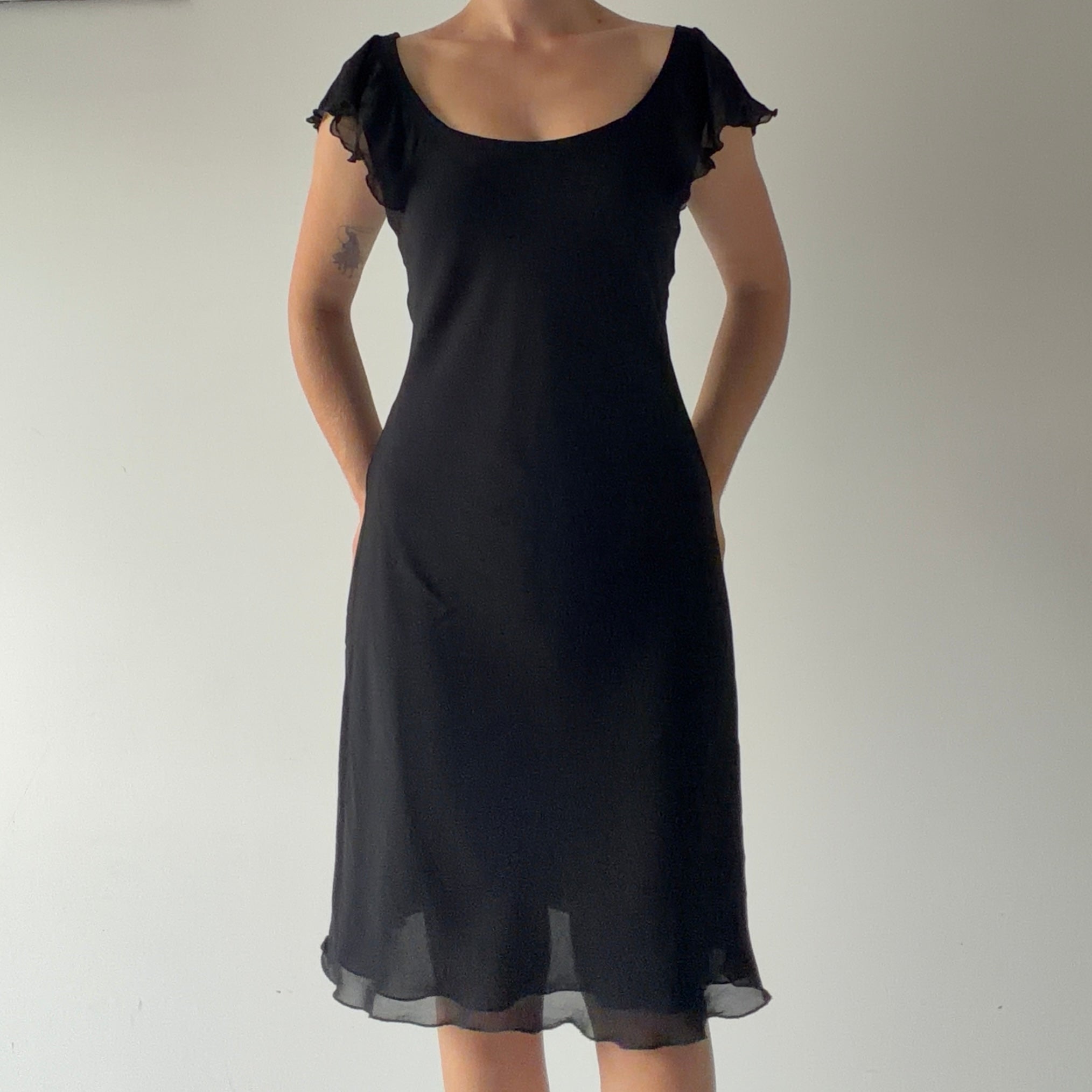 Keith Matheson Ruffle Midi | Made in NZ | 10-12
