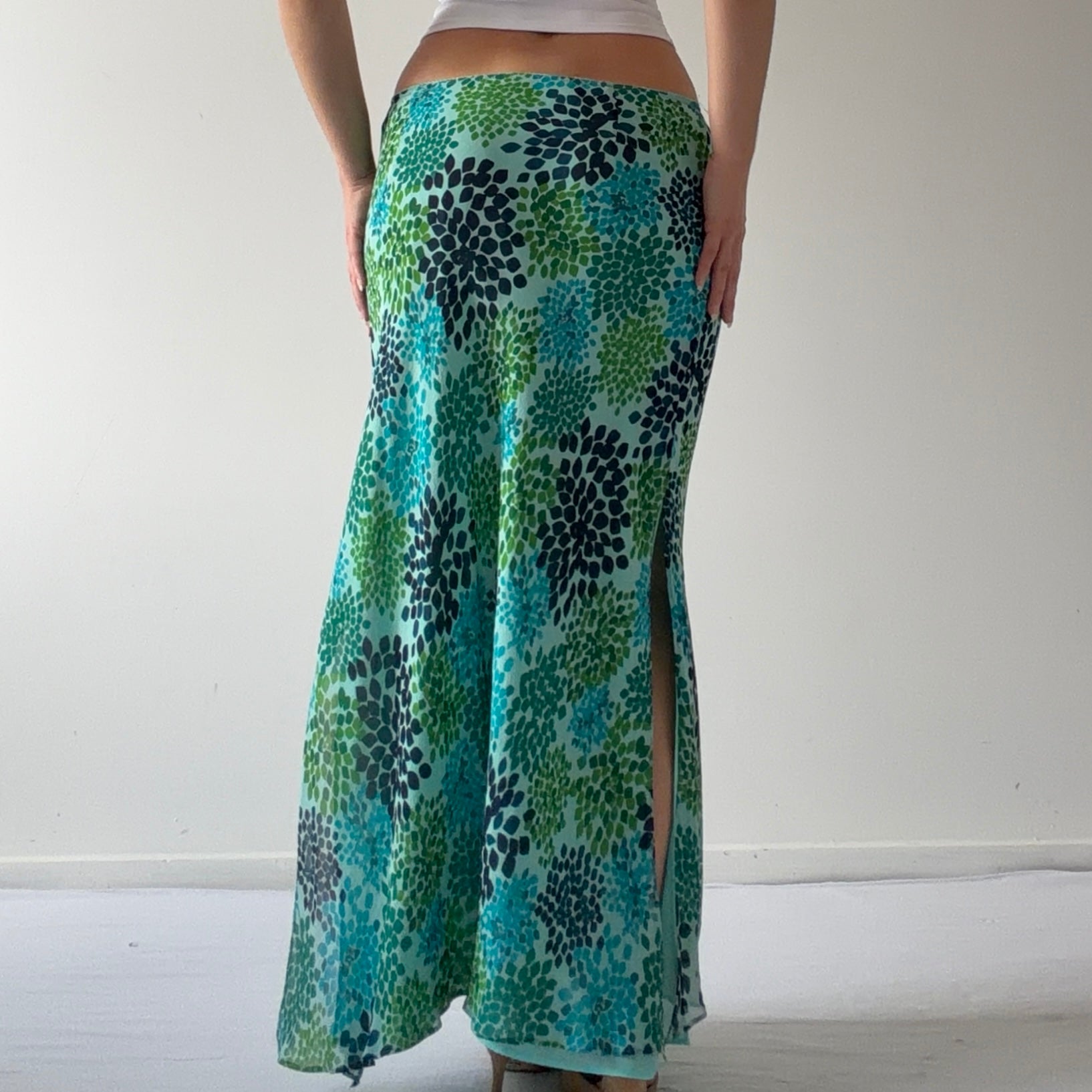 Express Silk Midi Skirt | 10-12