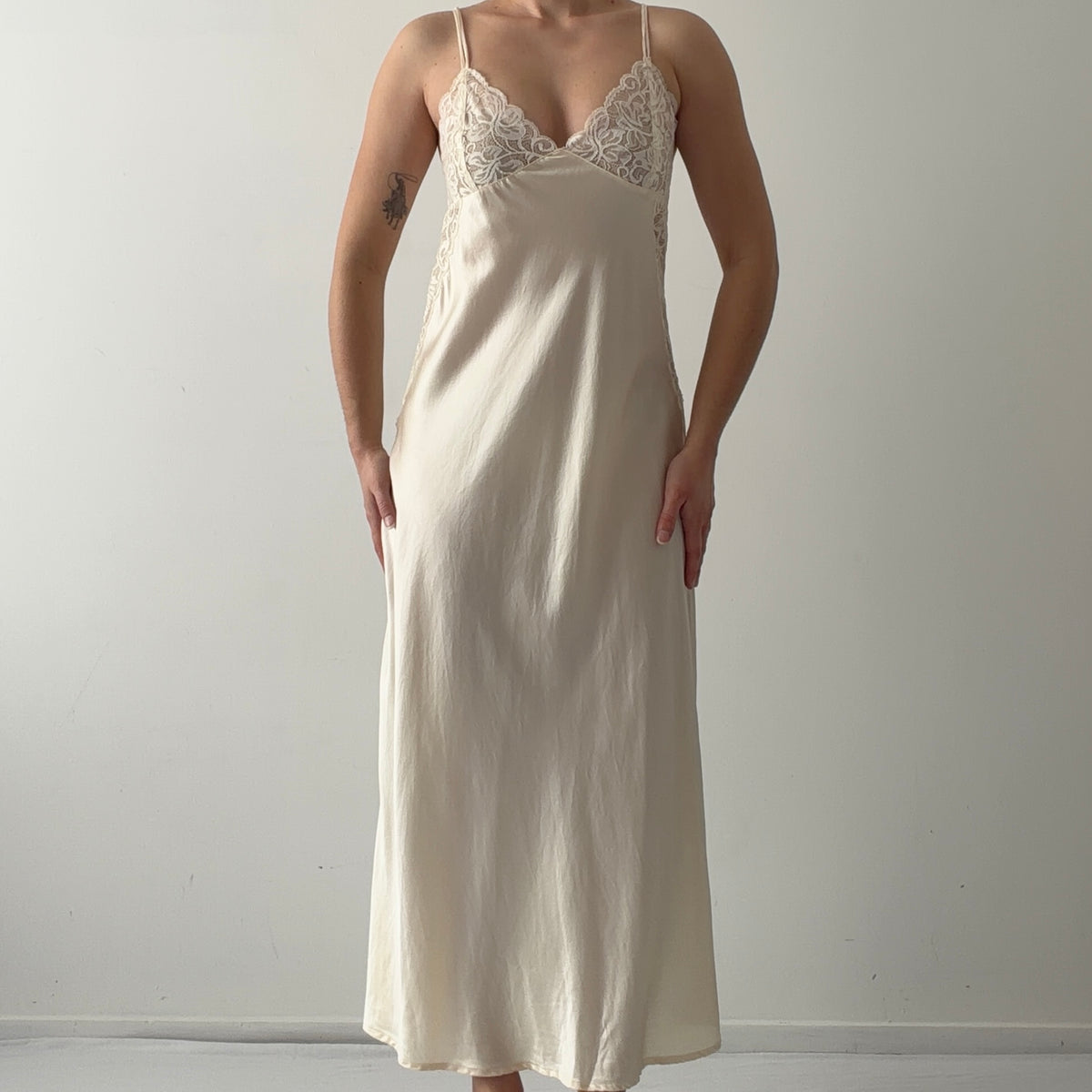 Nan Ya Silk Midi Dress | 10-12