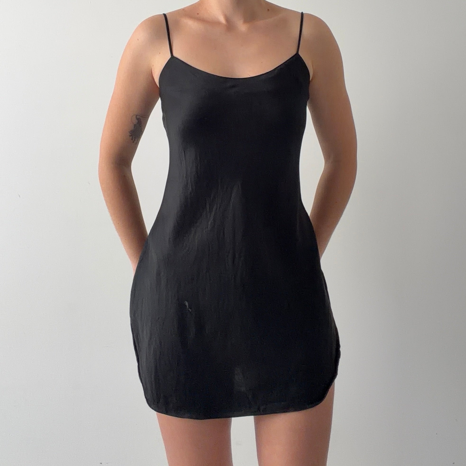 Victoria's Secret Gold Label Silk Slip Dress | S