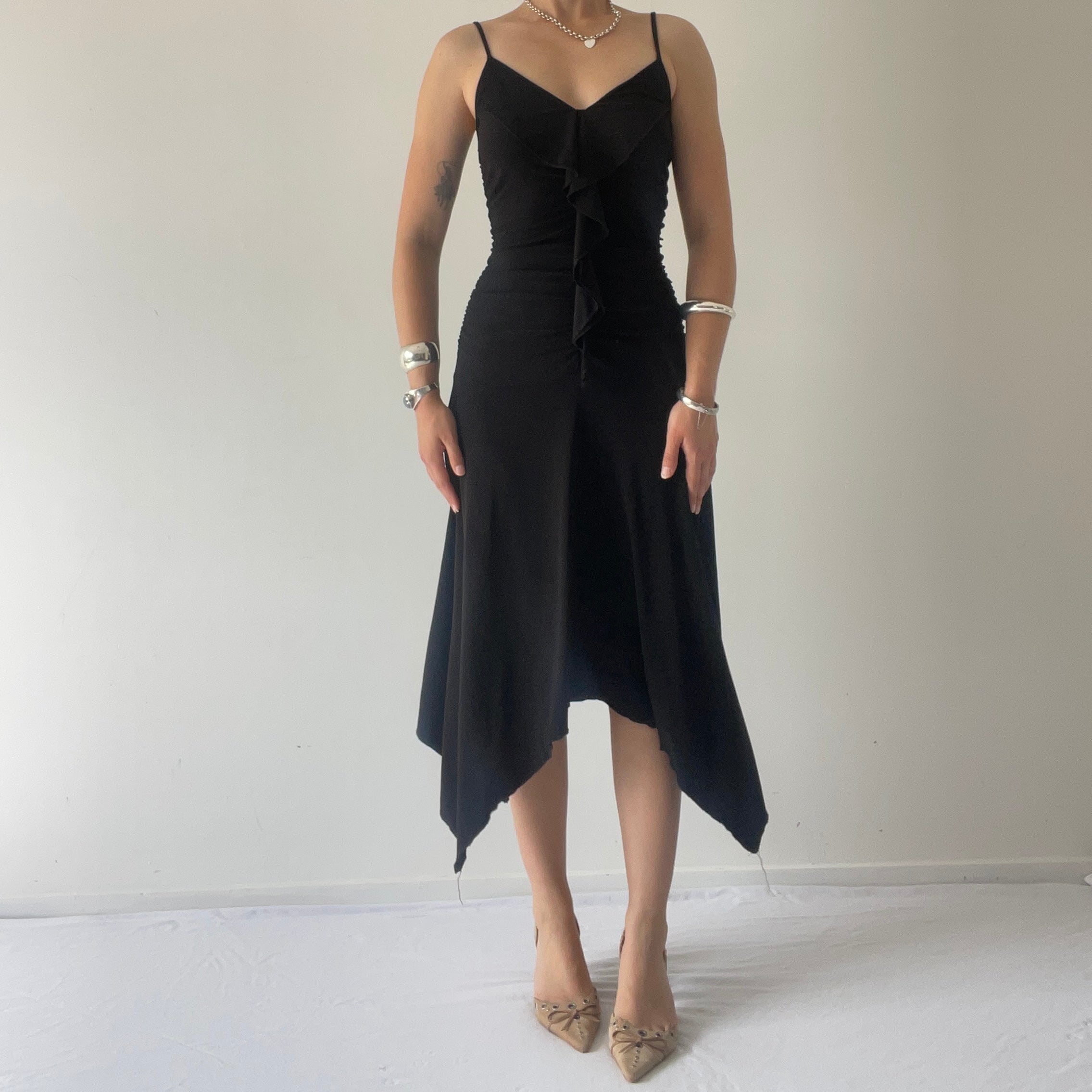 Red Ant Ruched Midi Dress | 8-10