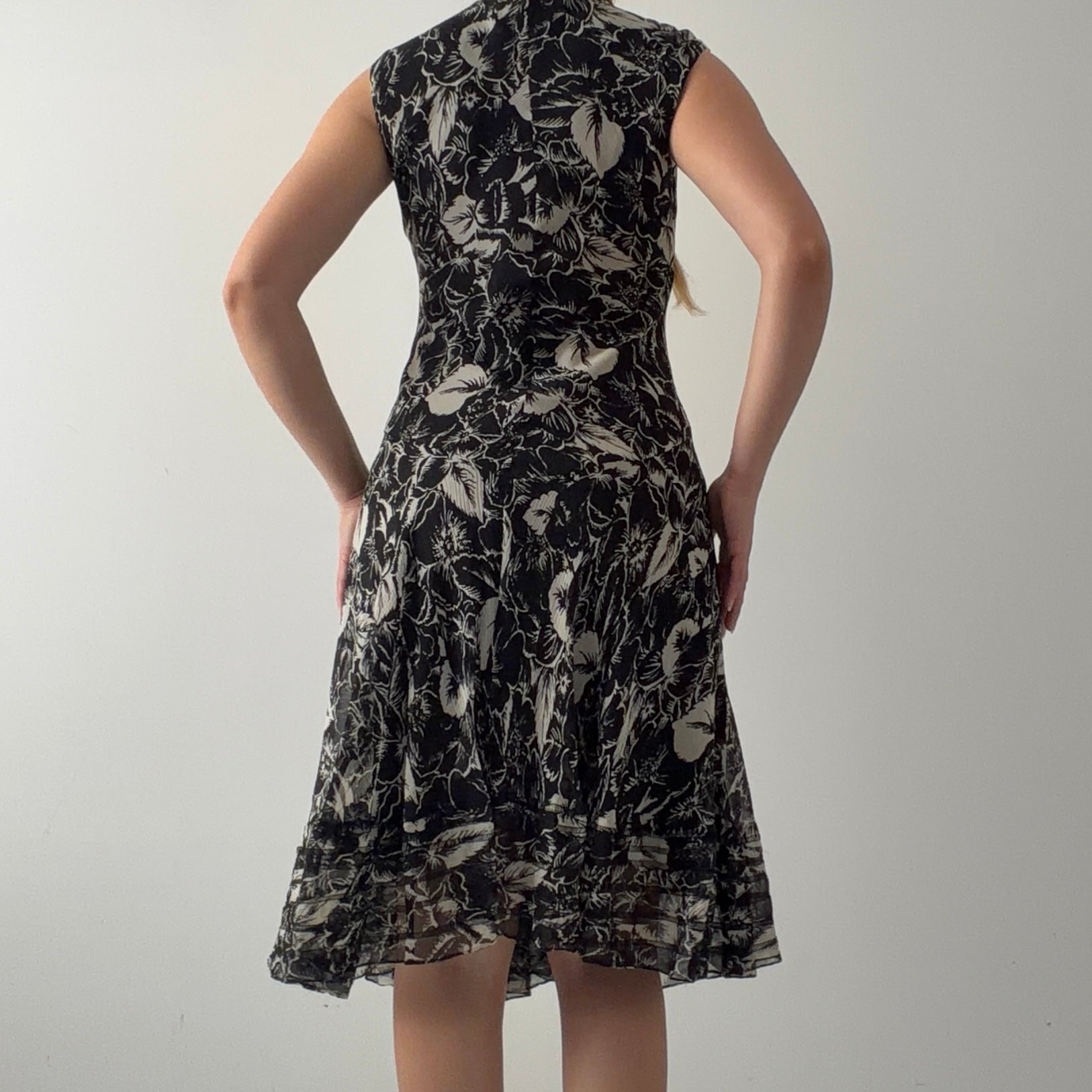 Jones New York Silk Midi Dress | M
