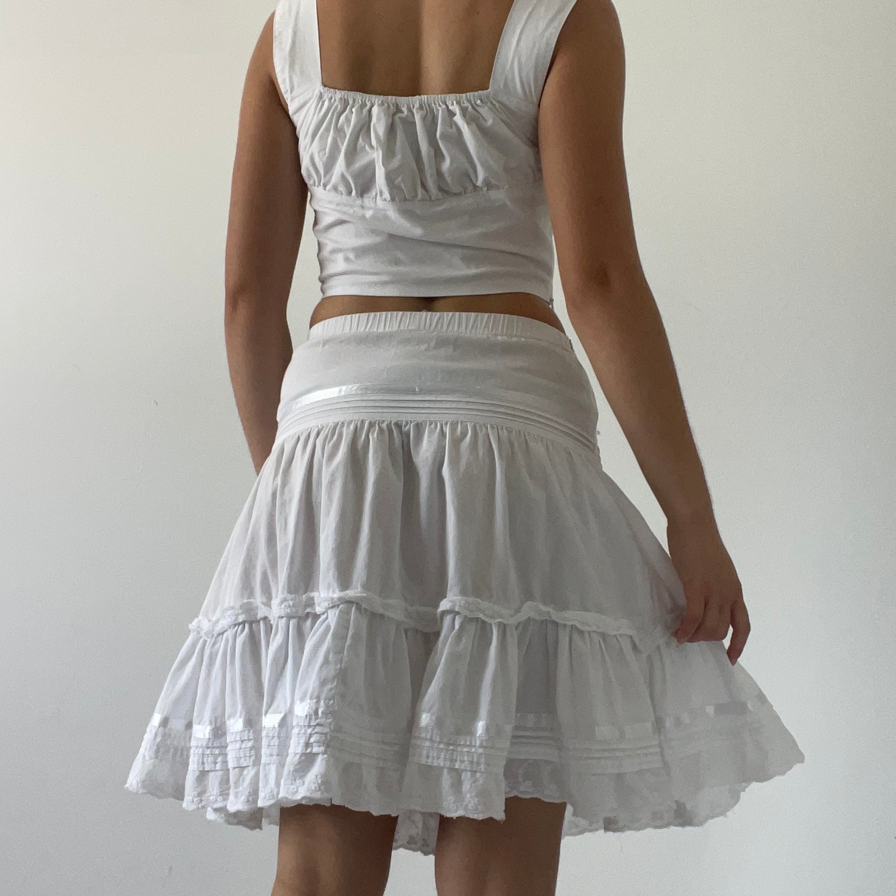 Midi Tiered Skirt | 4-6