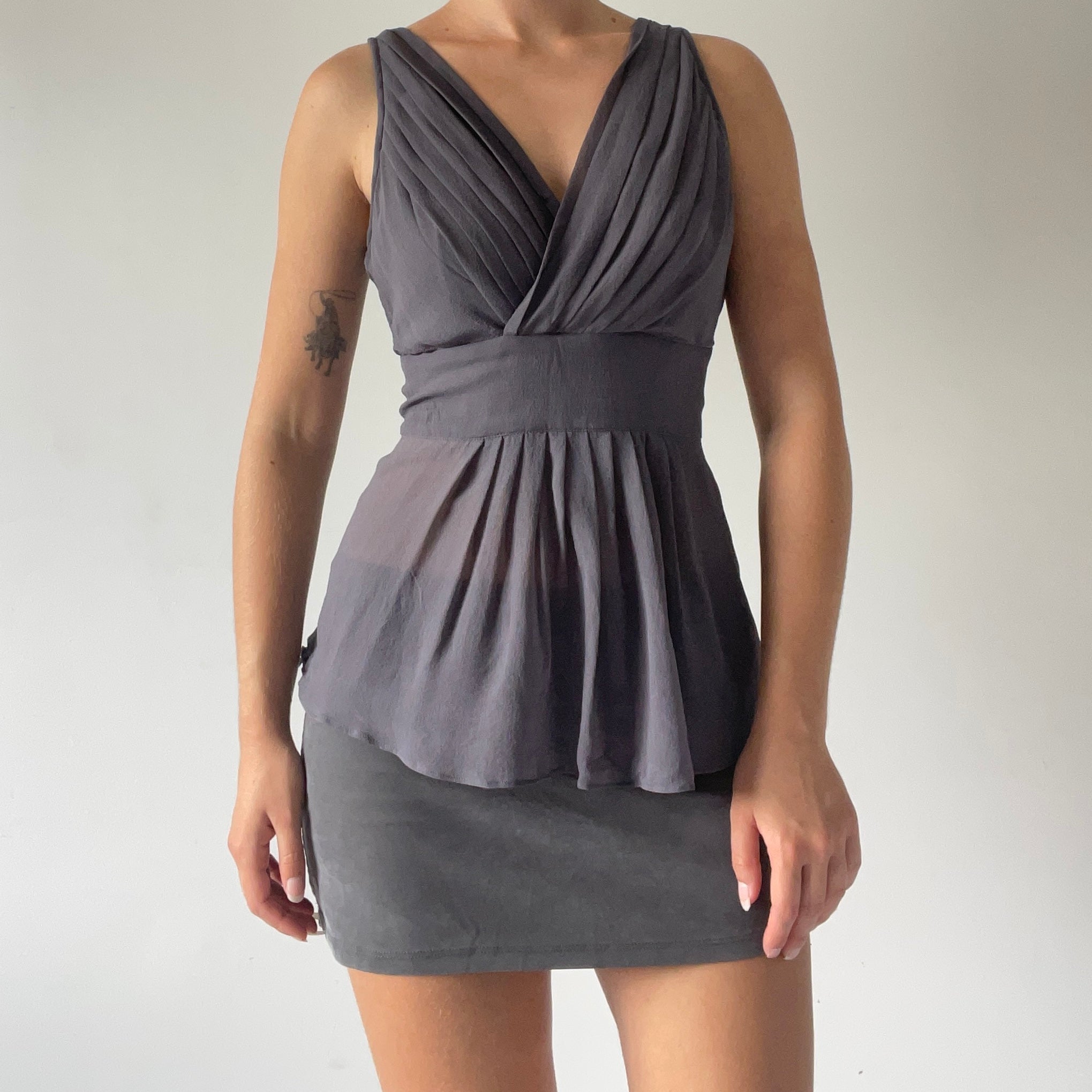 Silk Babydoll Top | 10-12