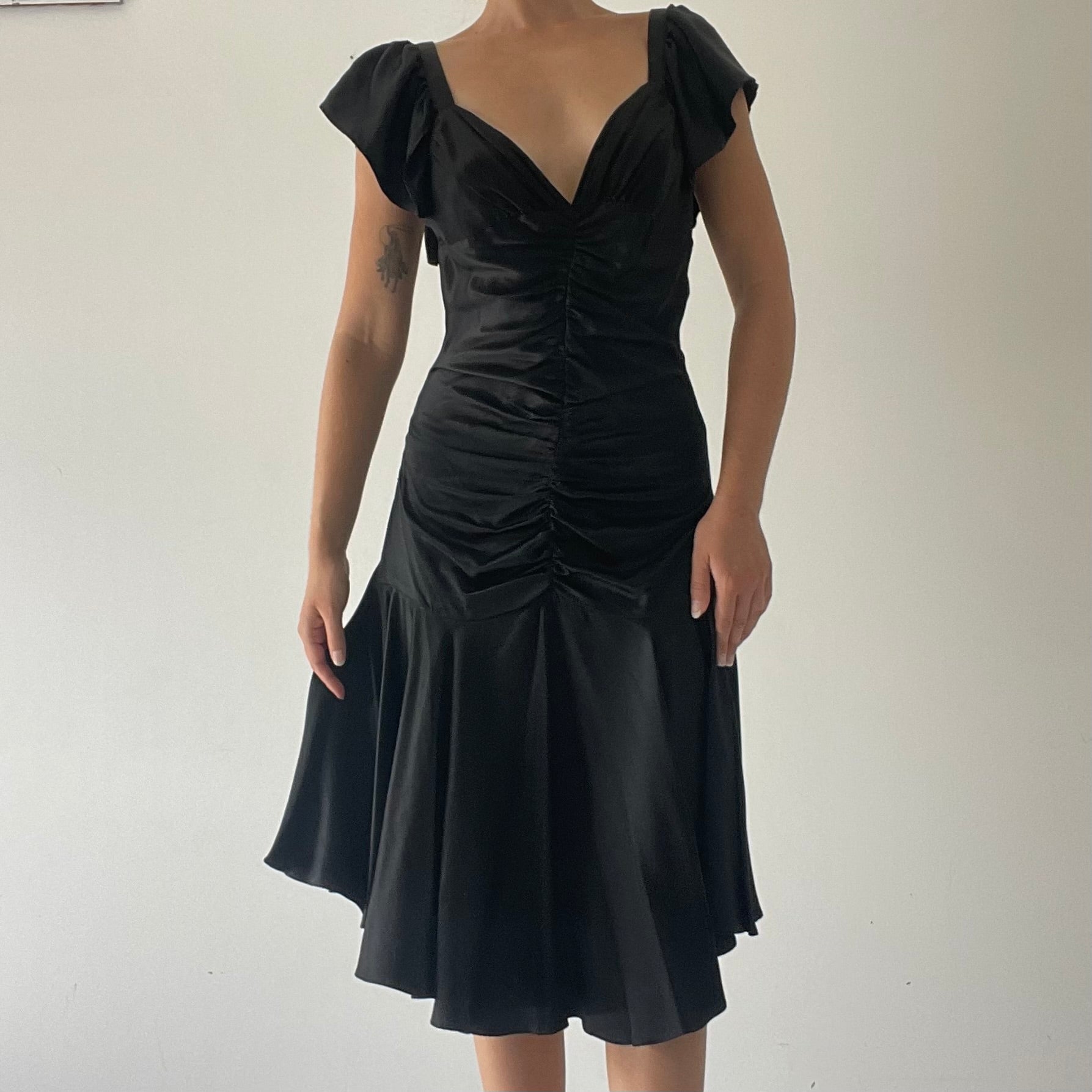 Isakelle Silk Midi Dress | Made in NZ | 8-10