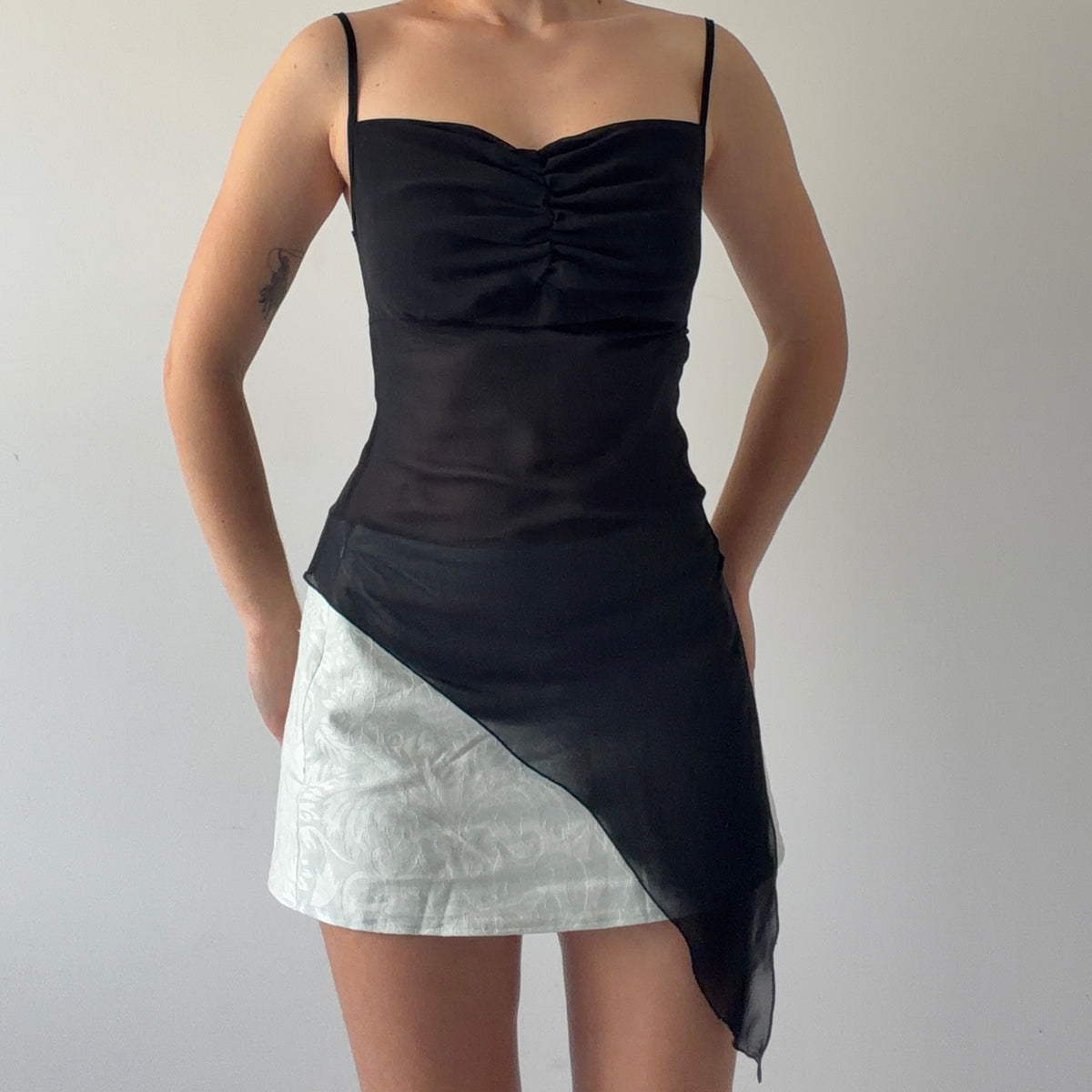 90s Glassons Asymmetric Cami | M