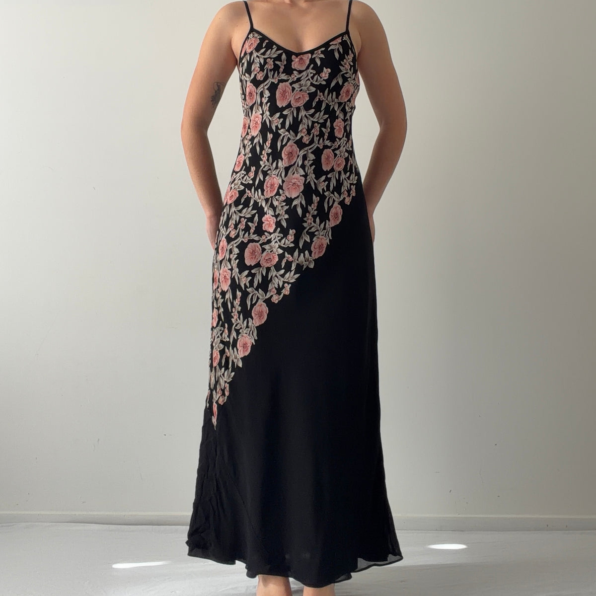 DB USA Floral Maxi Dress | M