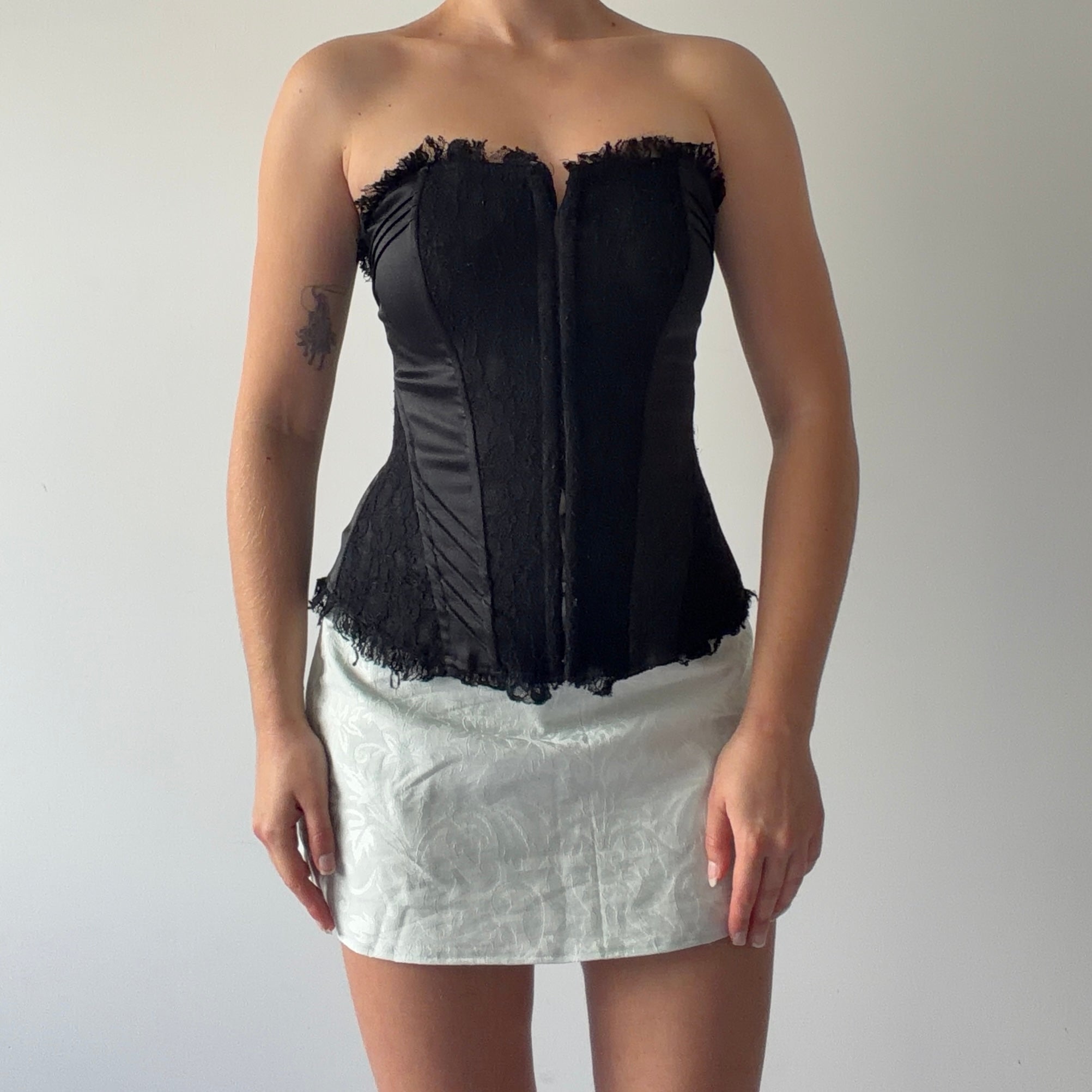 Charlotte Russe Strapless Corset | S