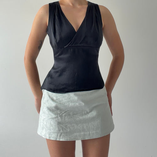 Silk Babydoll Top | S