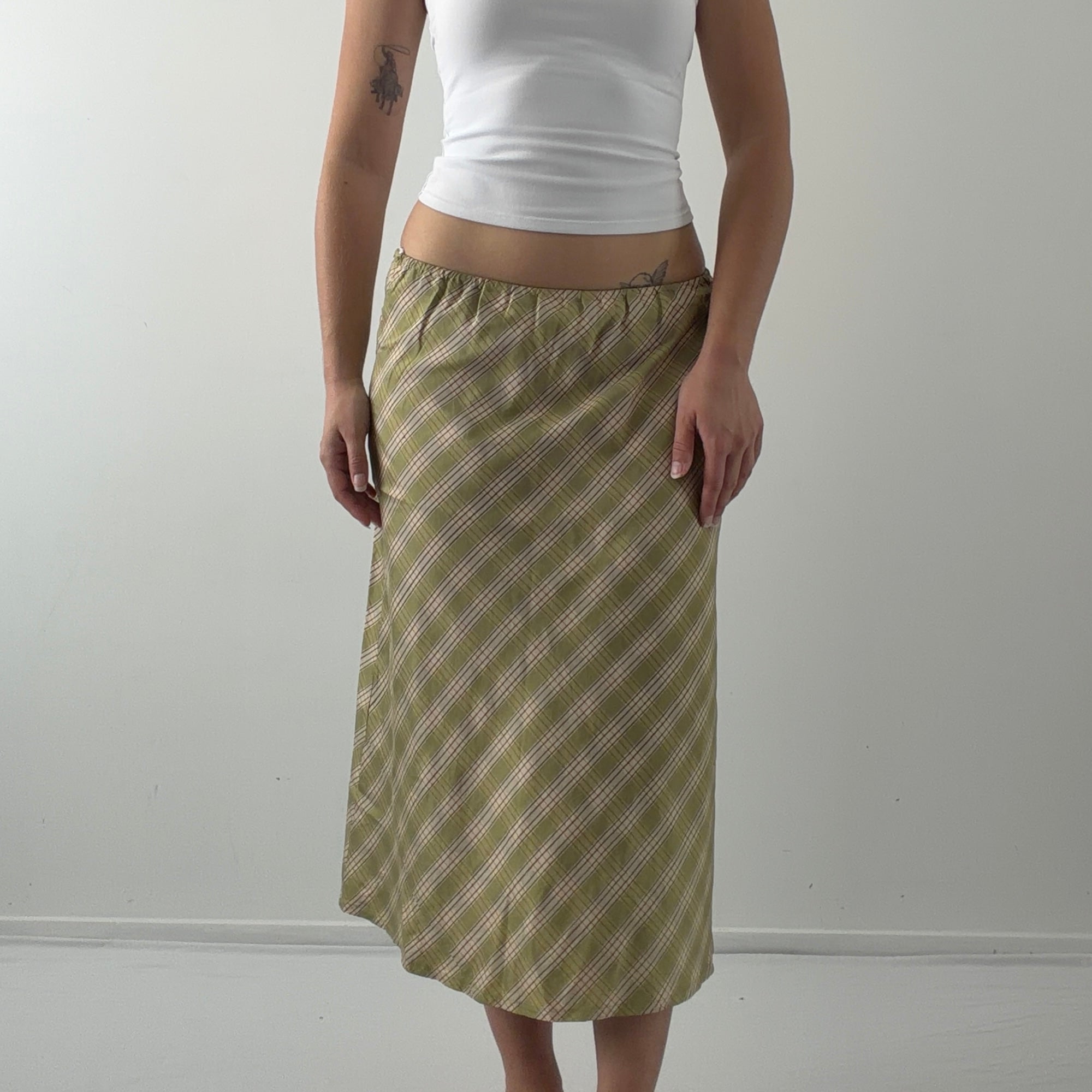 Wallace Rose Silk Skirt | Made in NZ | 6-12