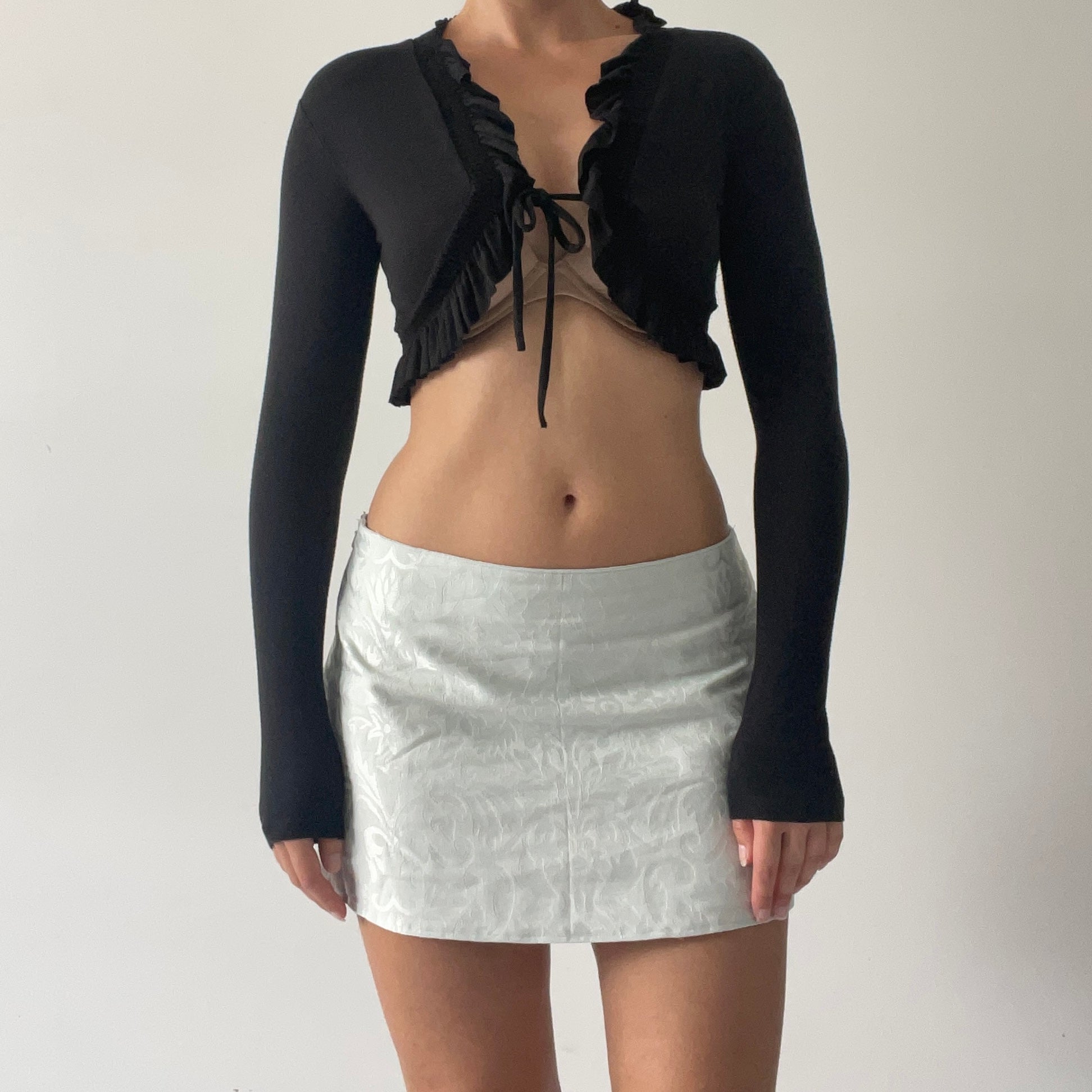 Lace Ruffle Bolero | 6-8