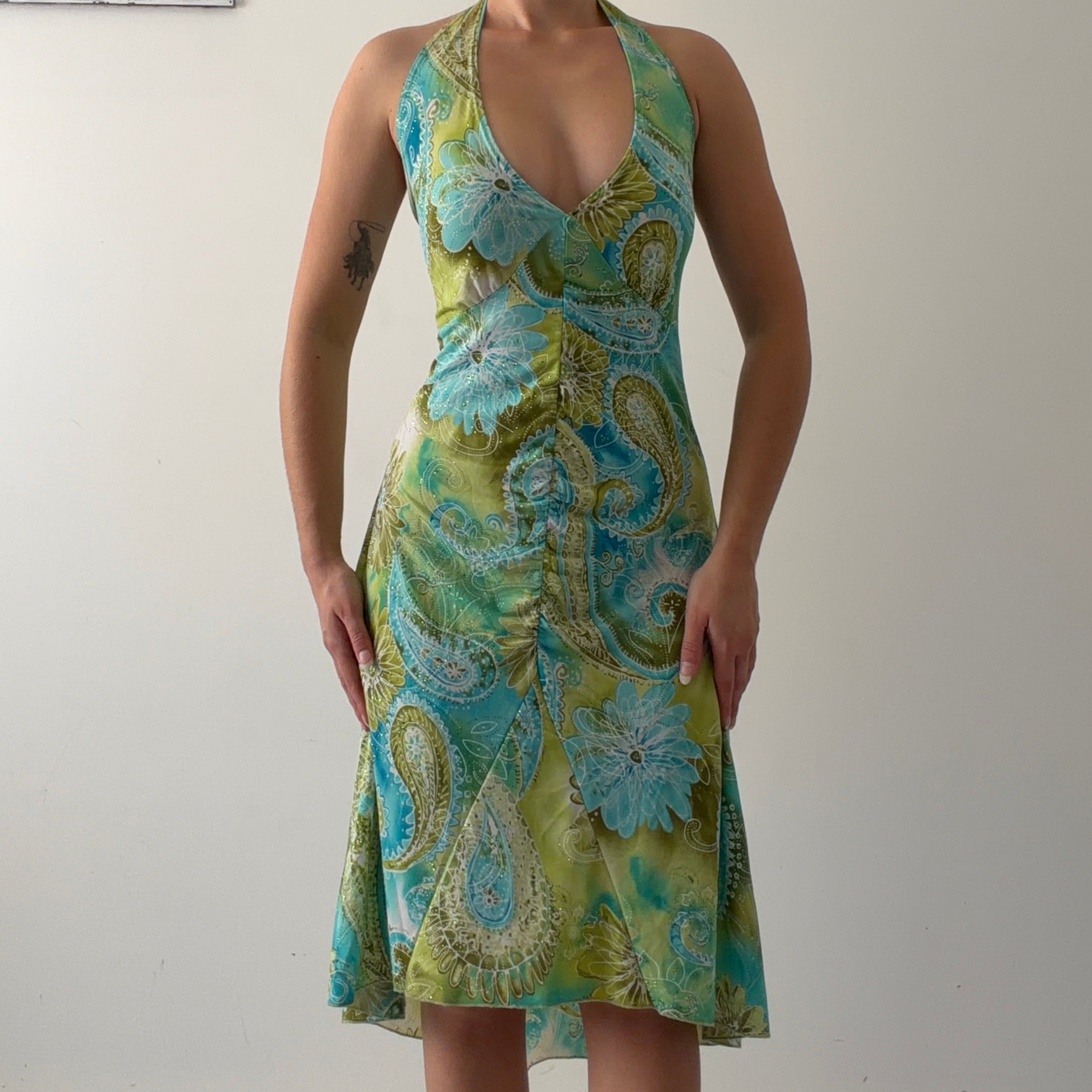 M.K.M Designs Halter Dress | XL