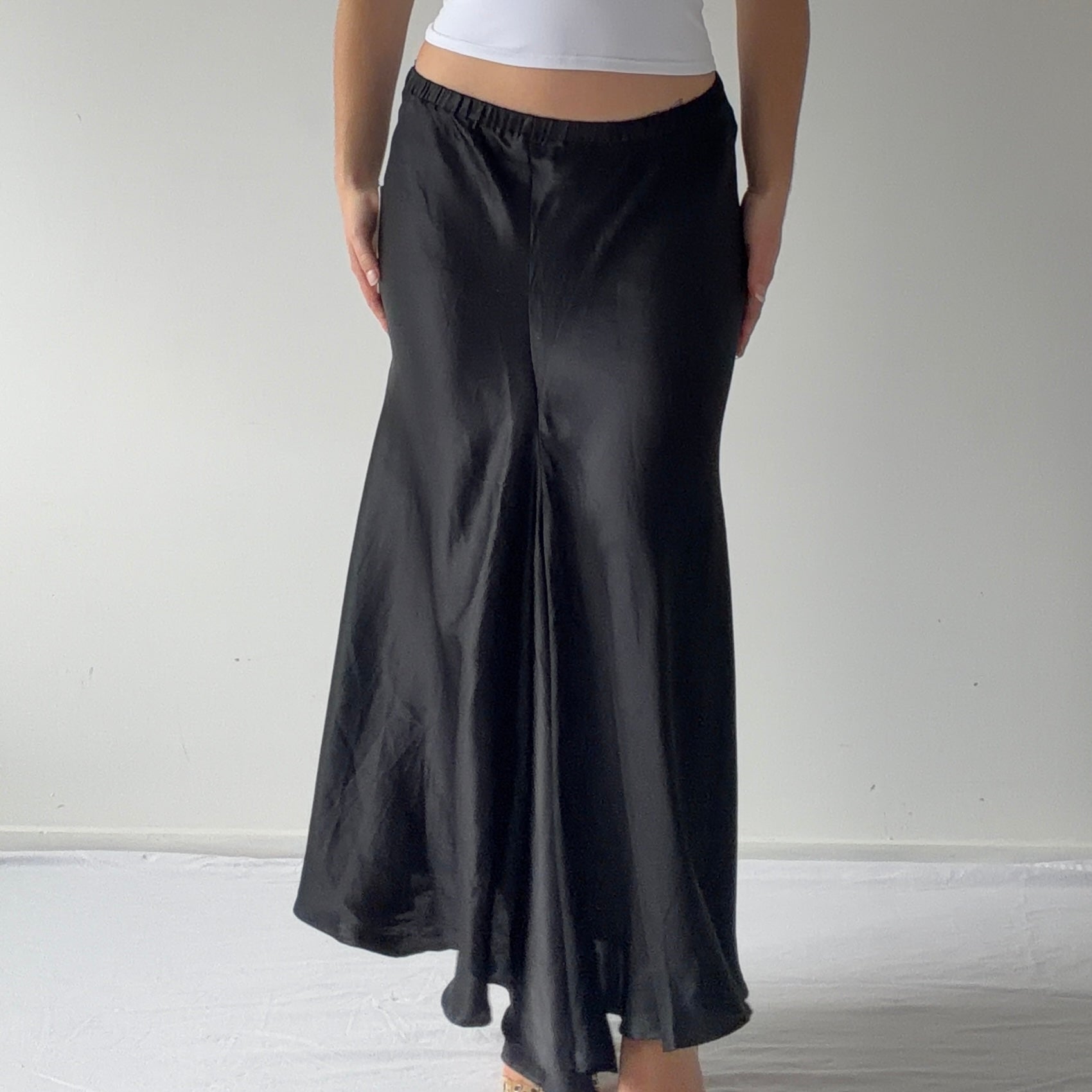 Arthur Silk Midi Skirt | 12-14