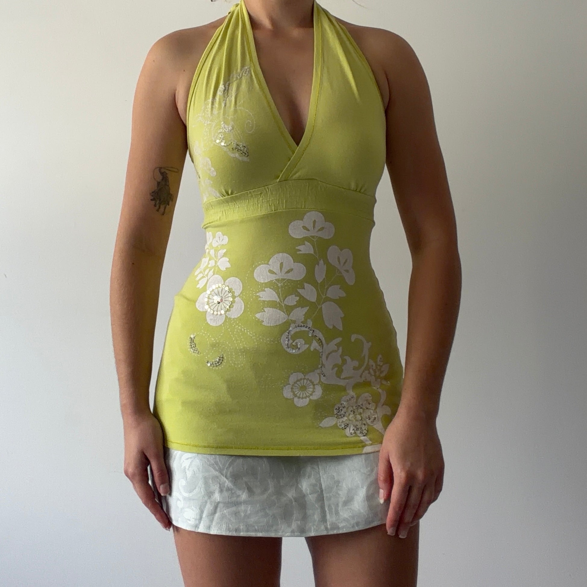 Sequin Halter Top | 8-10