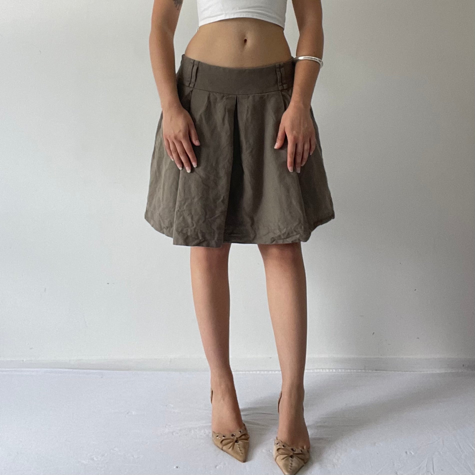 Cue Pleated Mini Skirt | 10-12