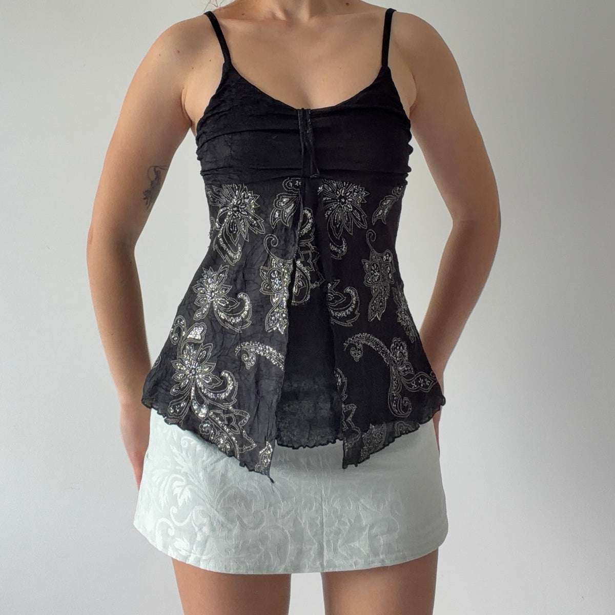 Here + There Paisley Cami | XS
