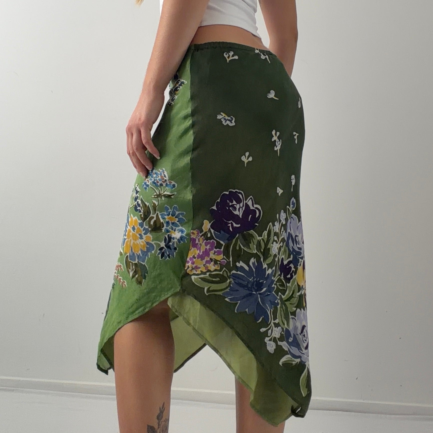 MNG Silk Handkerchief Skirt | 6-10