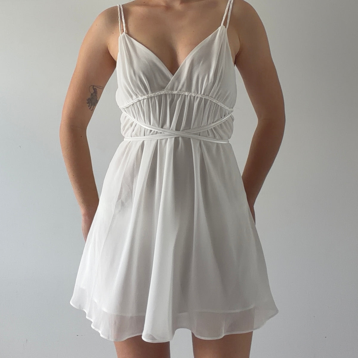 Oscar De La Renta Babydoll Dress | S