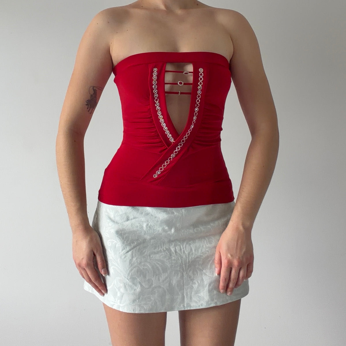 Vizio Strapless Top | S