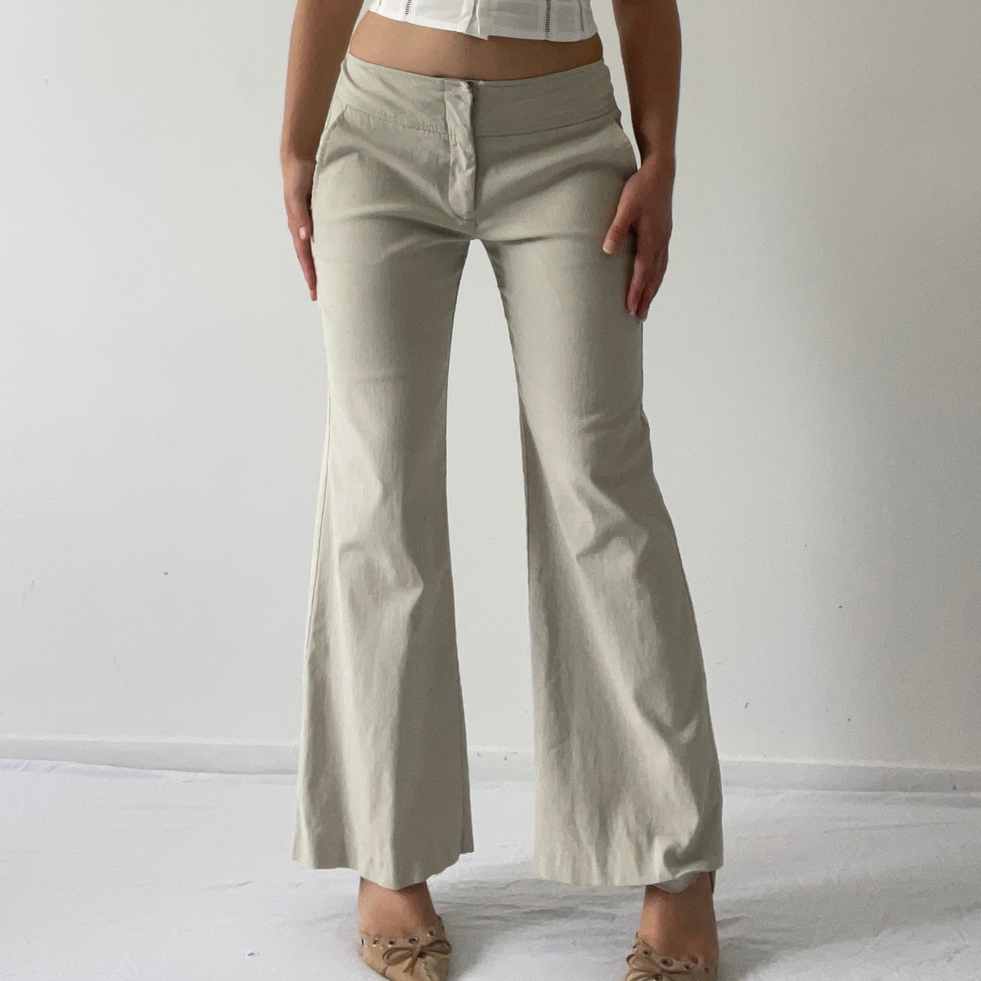 90s Max Flare Pants | 8-10