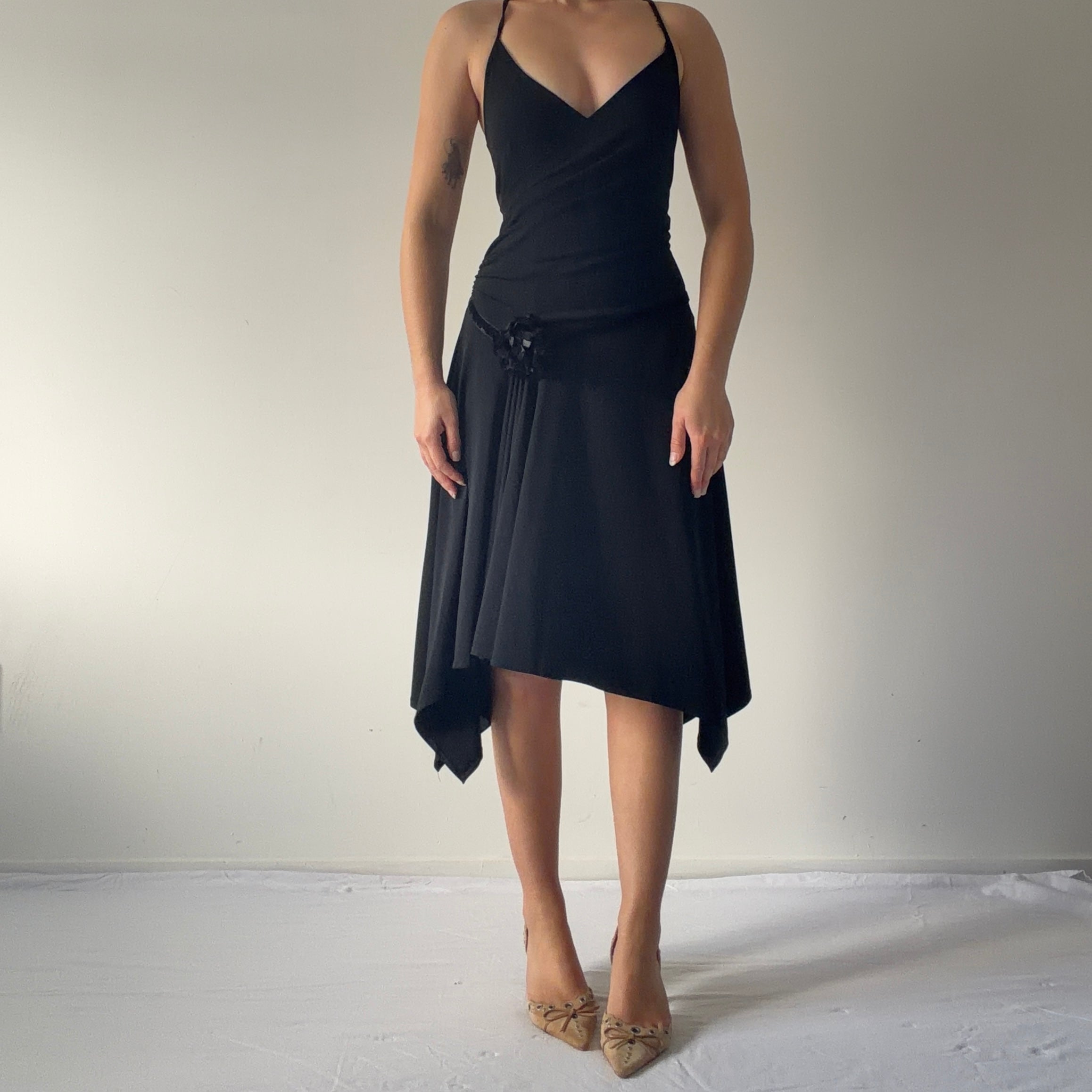 Asymmetric Rosette Fairy Dress | 10-12