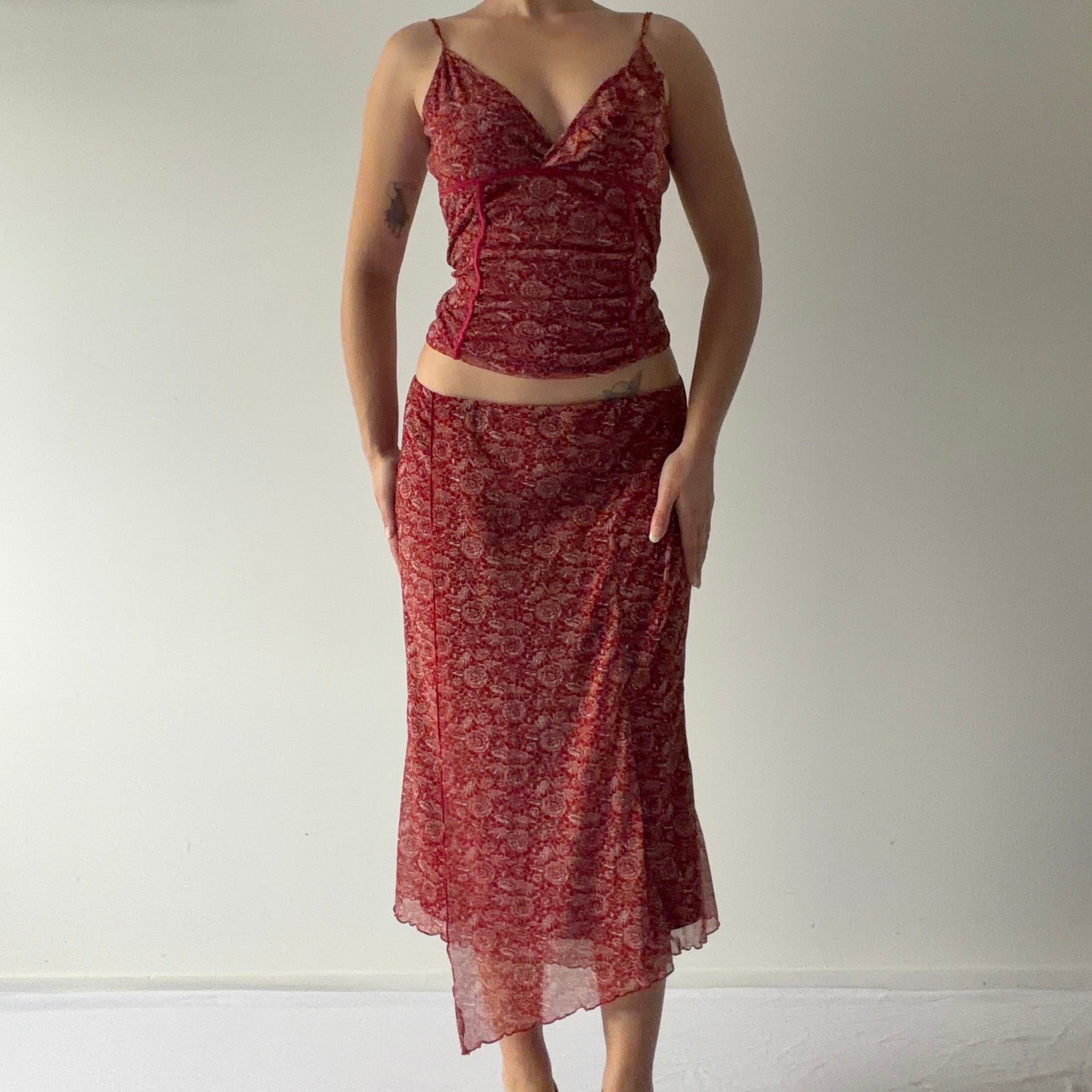 Mexx Mesh Skirt and Top Set | 10-12