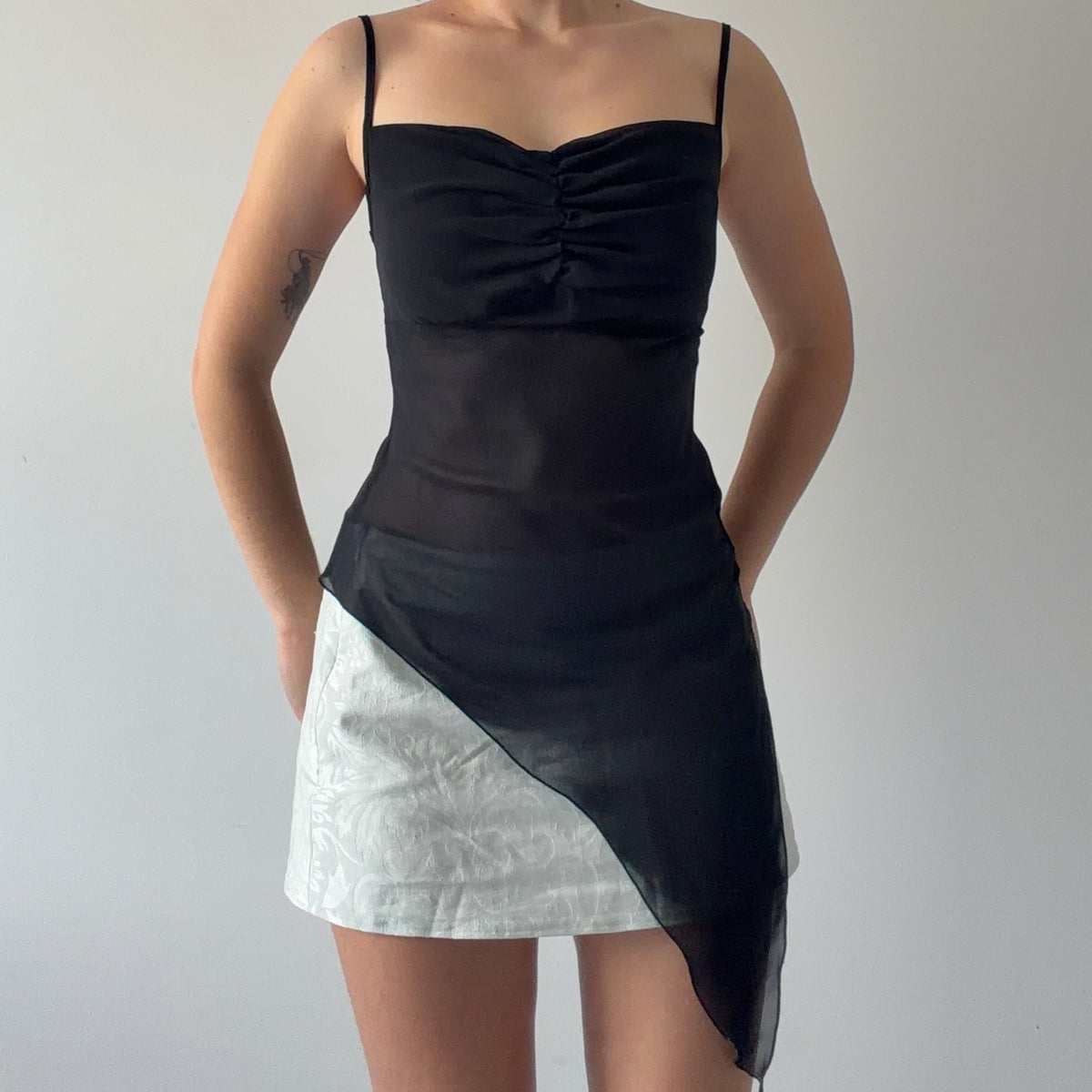 90s Glassons Asymmetric Cami | M