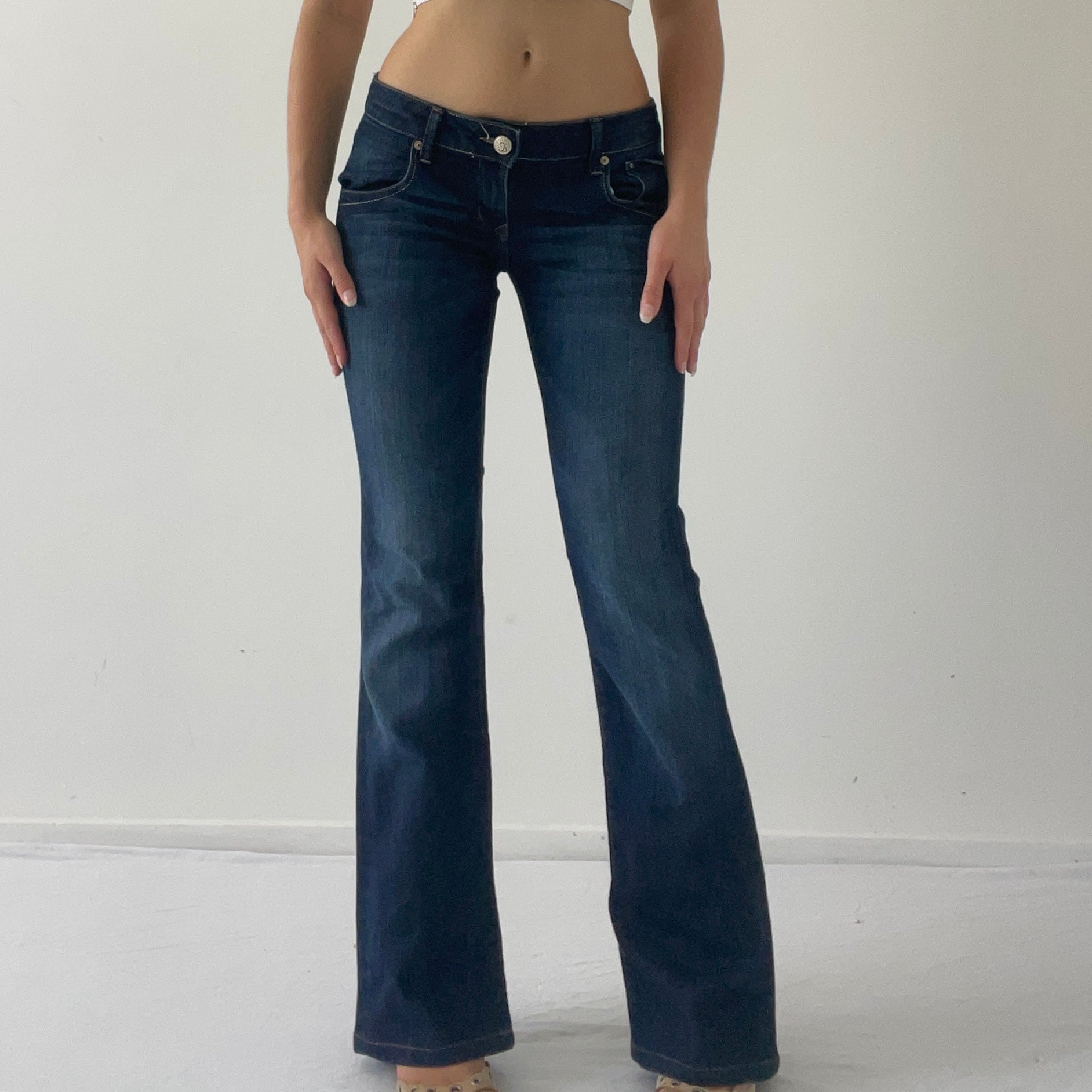 Mavi Low Rise Bootcut Jeans | S