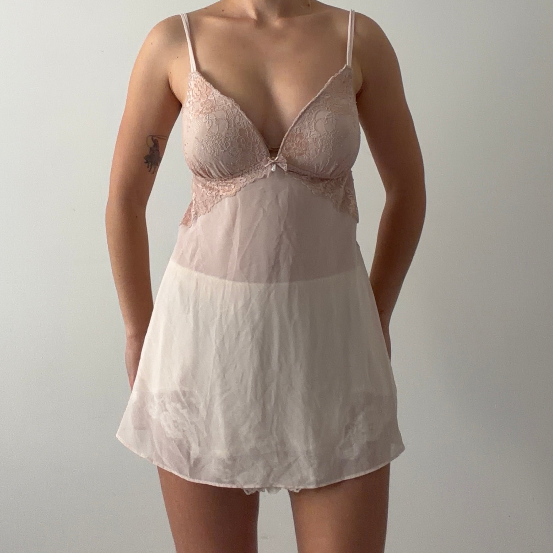 Linea Donatella Babydoll Slip Dress | L