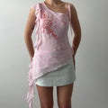 RDI Asymmetric Ruffle Top | M