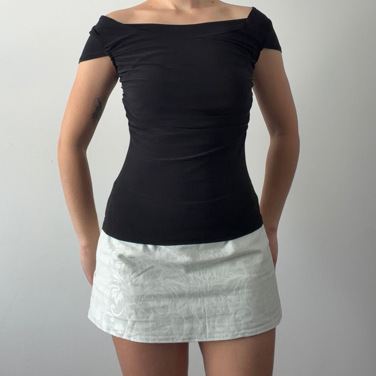 Cora Elan Layered Top | Made in Italy | M