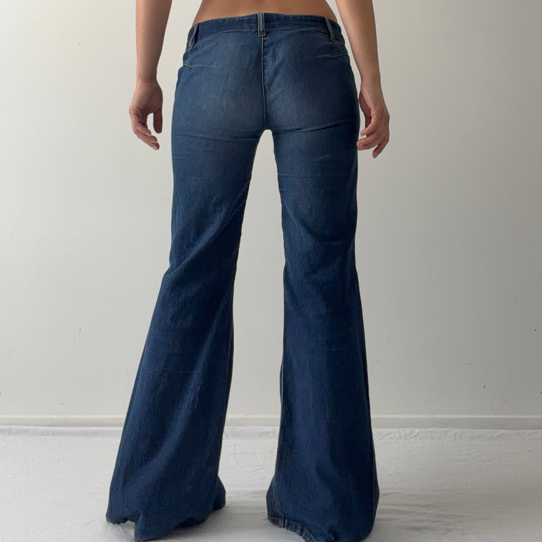 90s Glassons Wide Denim Jeans | 8-10